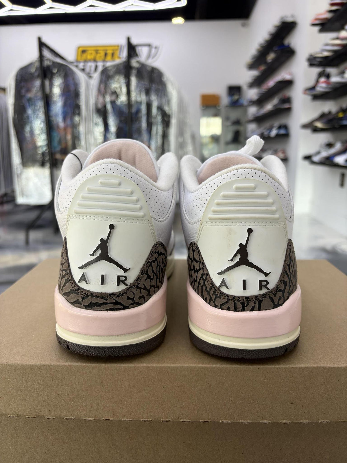 Jordan 3 "Neapolitan" Used Size 6.5Y/8W