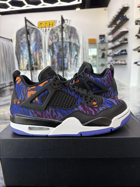 Jordan 4 Retro "Black Rush Violet" Size 6.5Y/8W