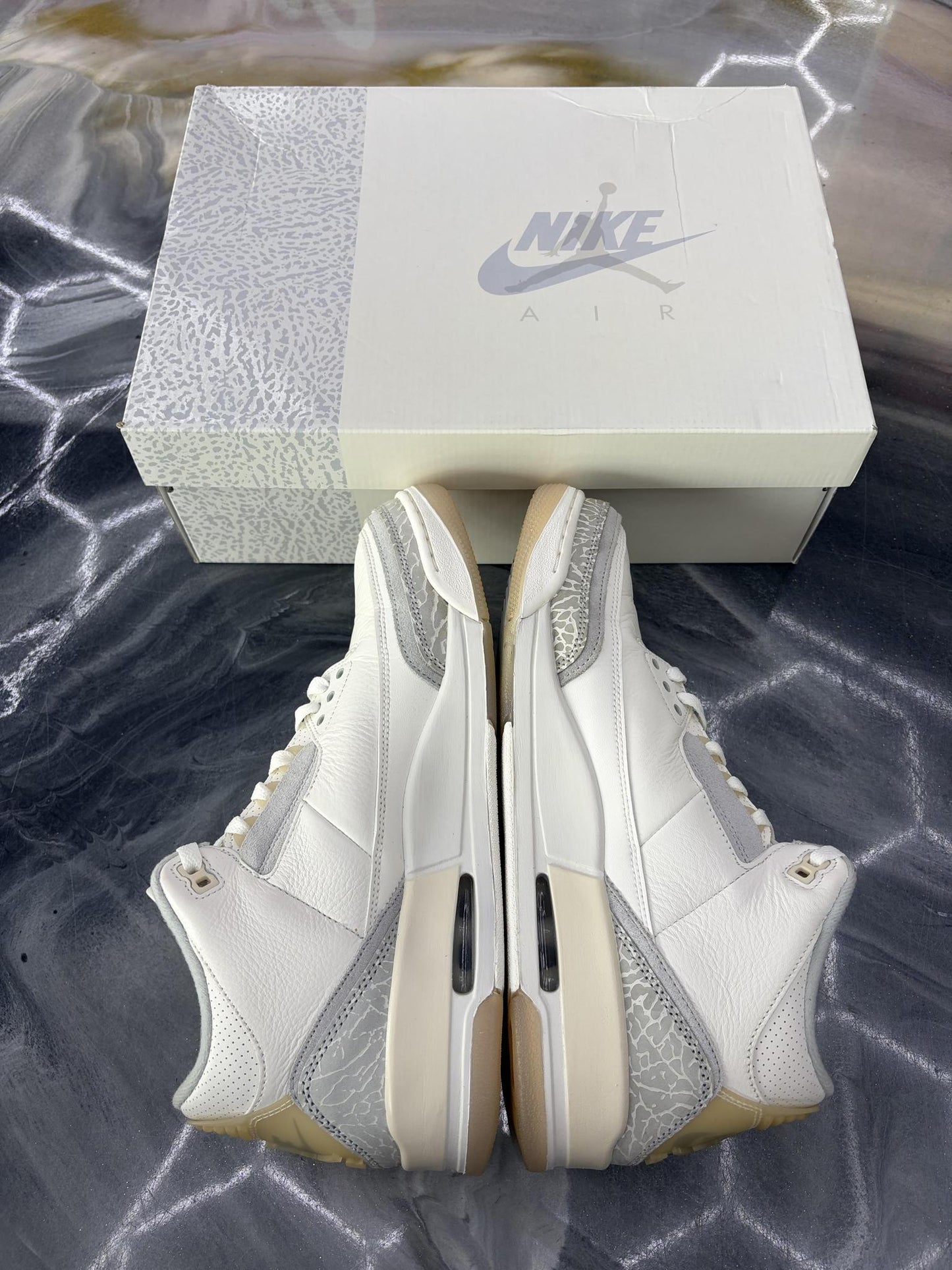 Jordan 3 "Craft Ivory" Used Size 11