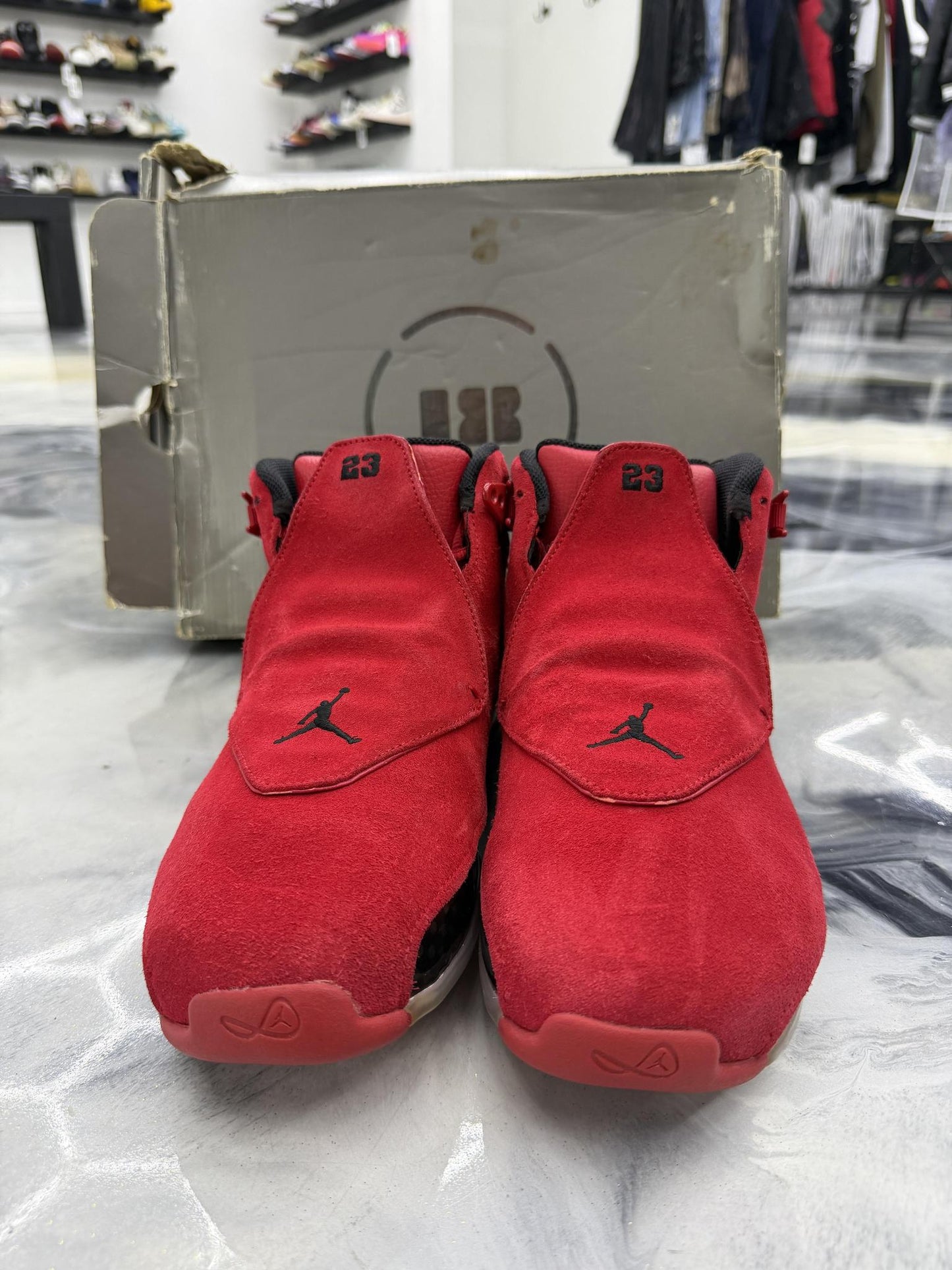 Jordan 18 "Toro" Used Size 10