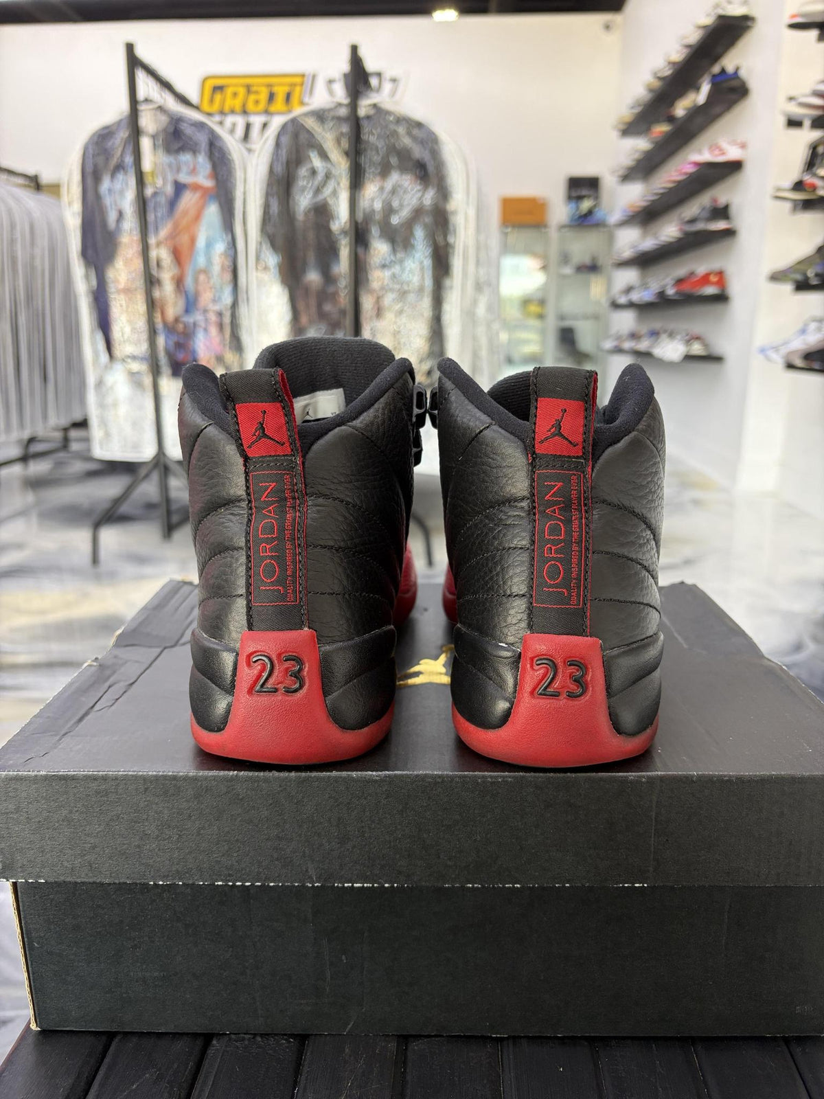 Jordan 12 "Flu Game" Used Size 5Y/6.5W