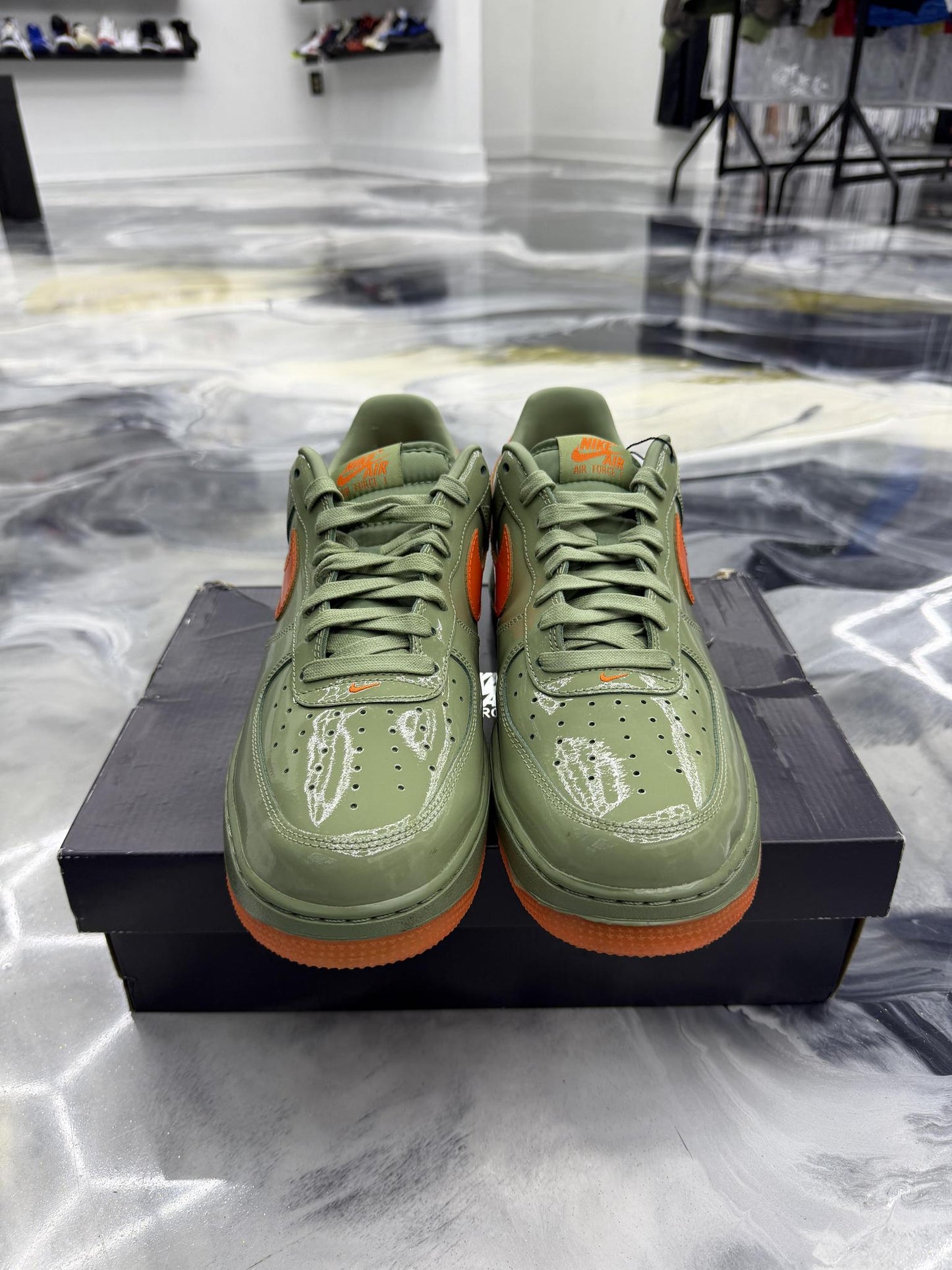 Nike Air Force 1 Low Wet Putty 2.0 Used Size 11