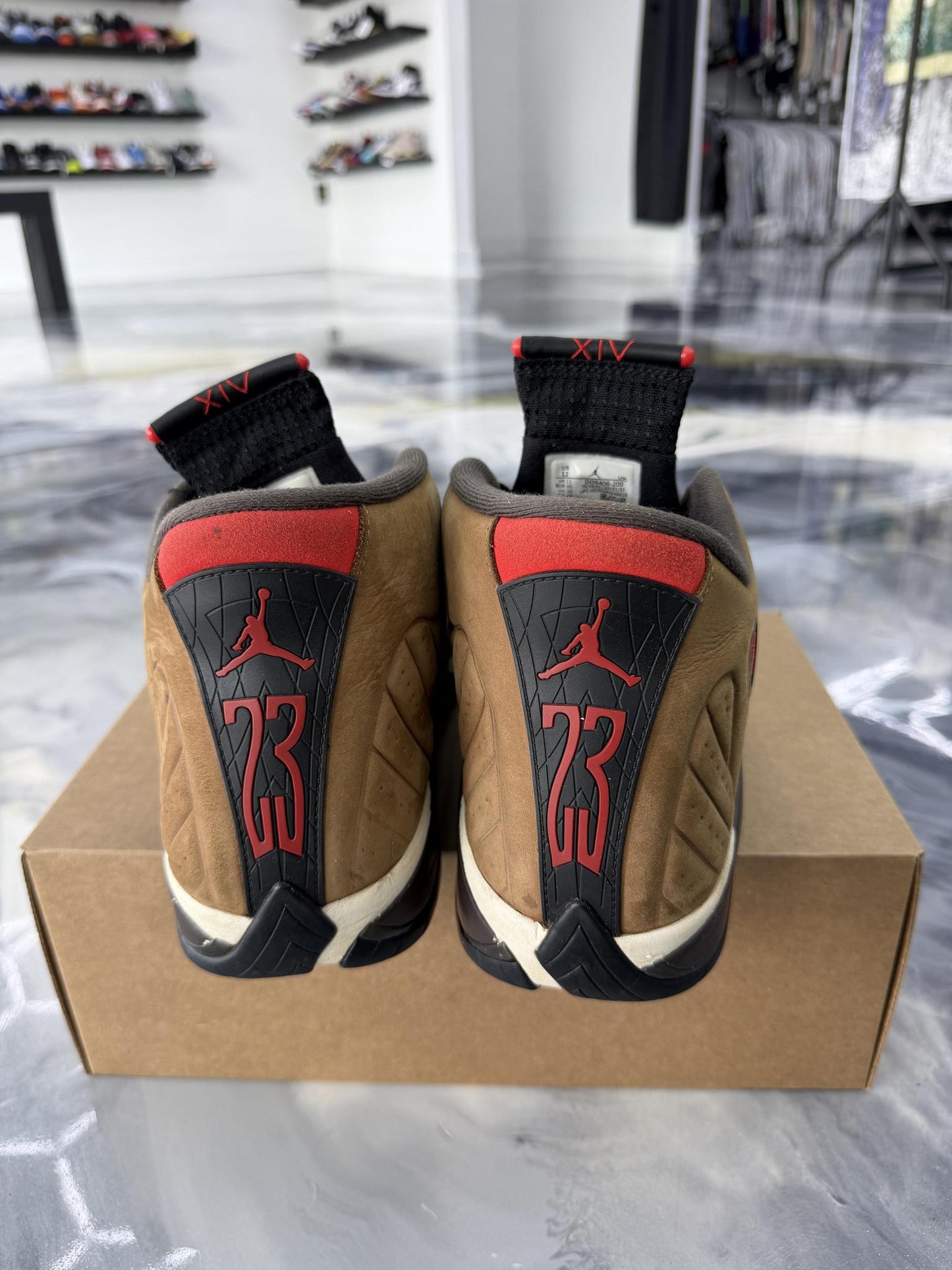 Jordan 14 "Winterized" Used Size 12