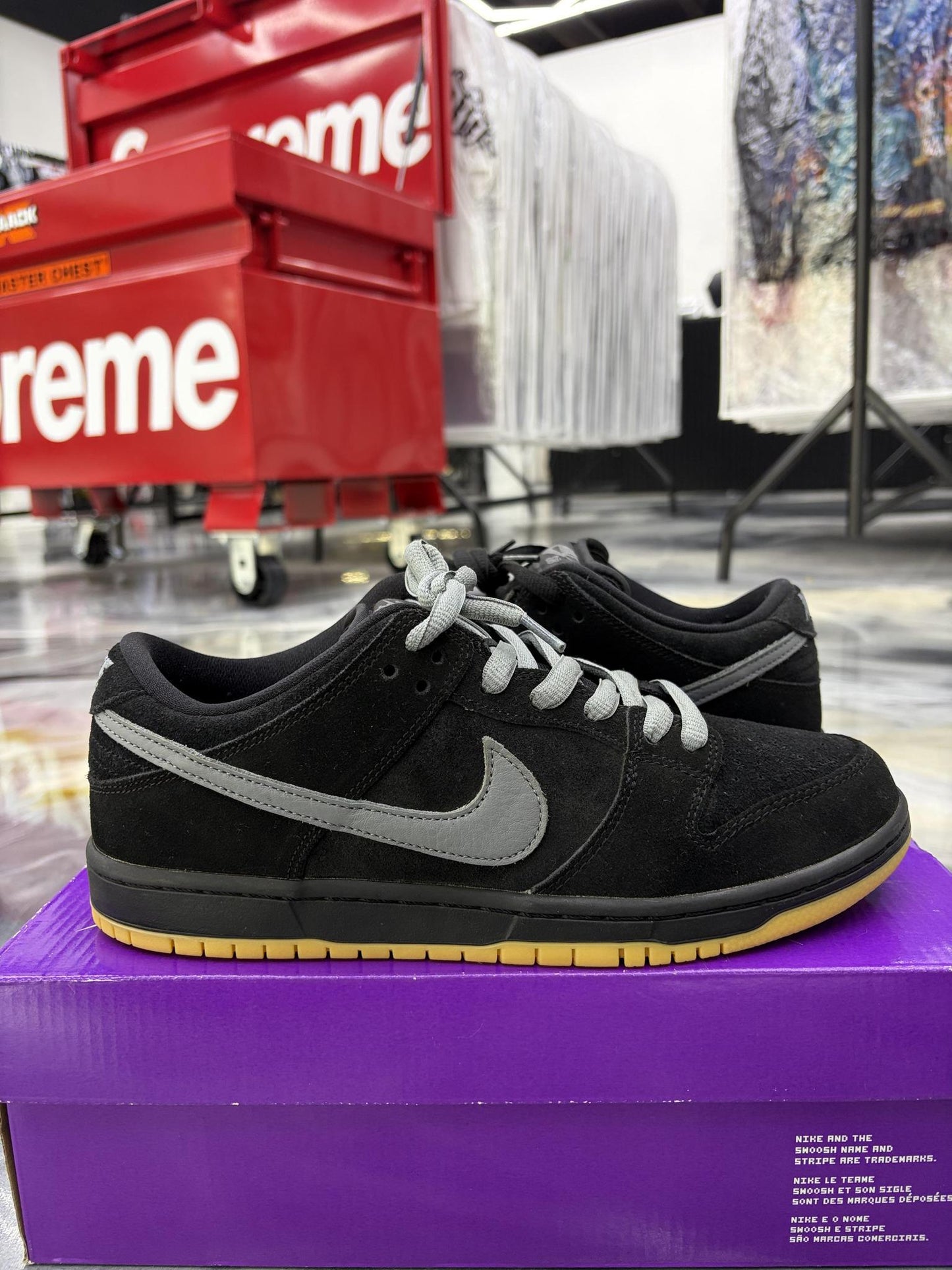 Nike SB Dunk Low "Fog" Used Size 8.5