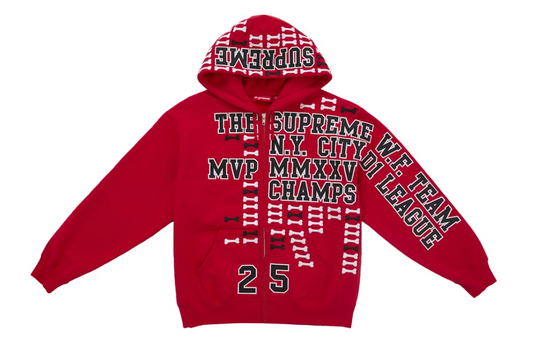 Supreme League Champ Hoodie "Red"