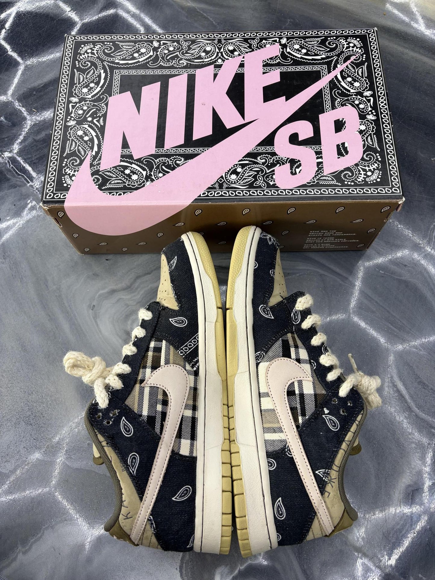 Nike SB Dunk Low X Travis Scott Used Size 8.5