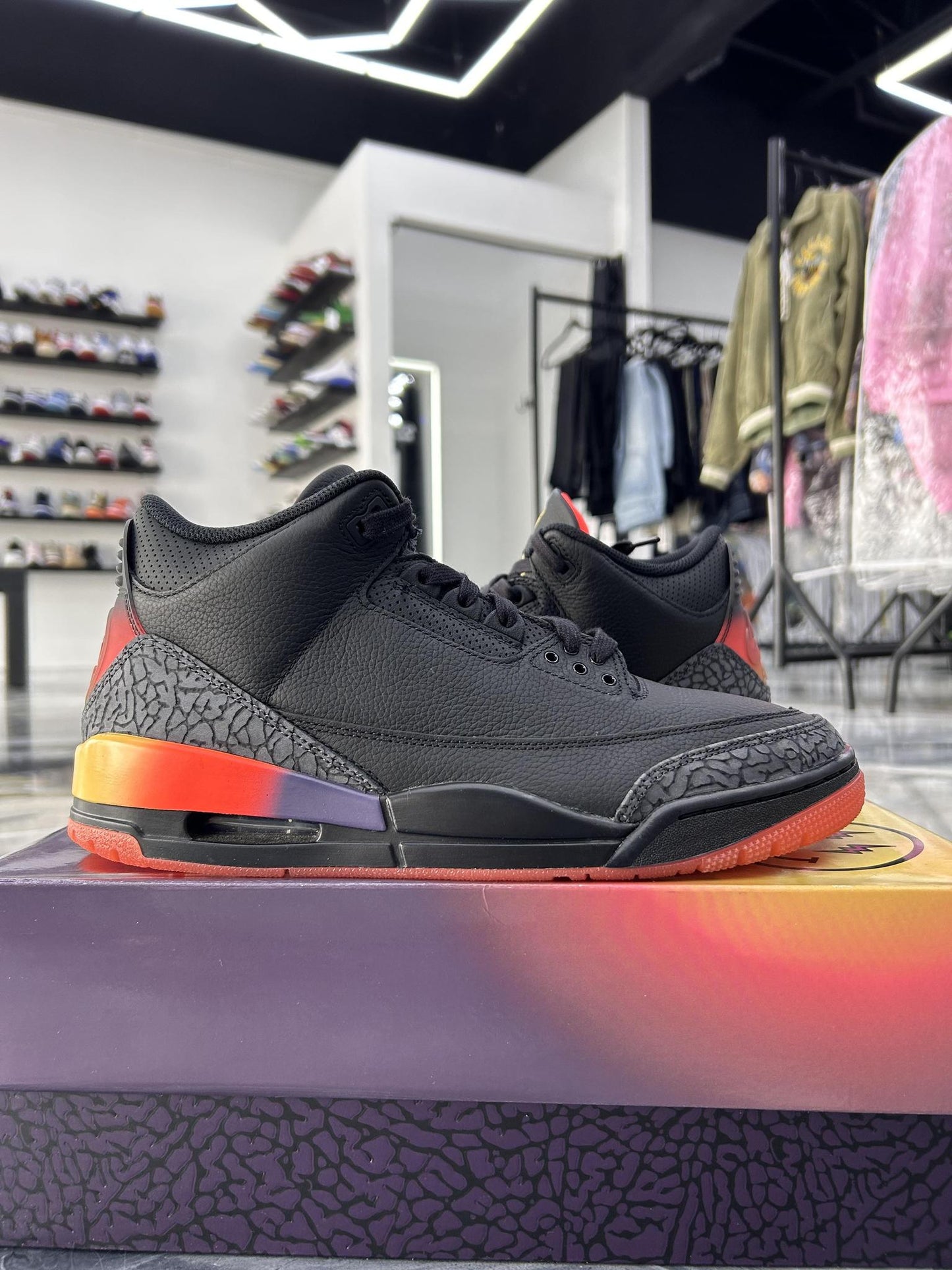 Jordan 3 x J Balvin "Rio" Used Size 10.5