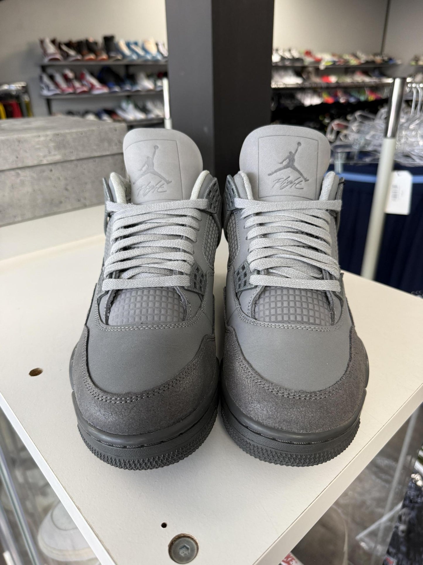 Jordan 4 "Wet Cement" Used Size 9
