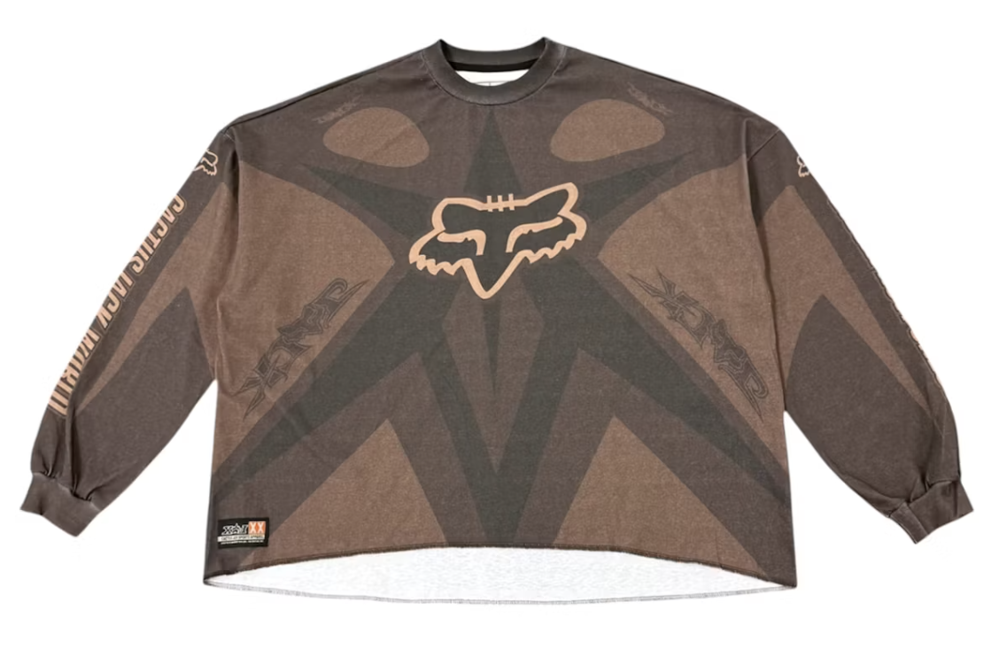 Travis Scott x Fox Racing Jersey "Brown"