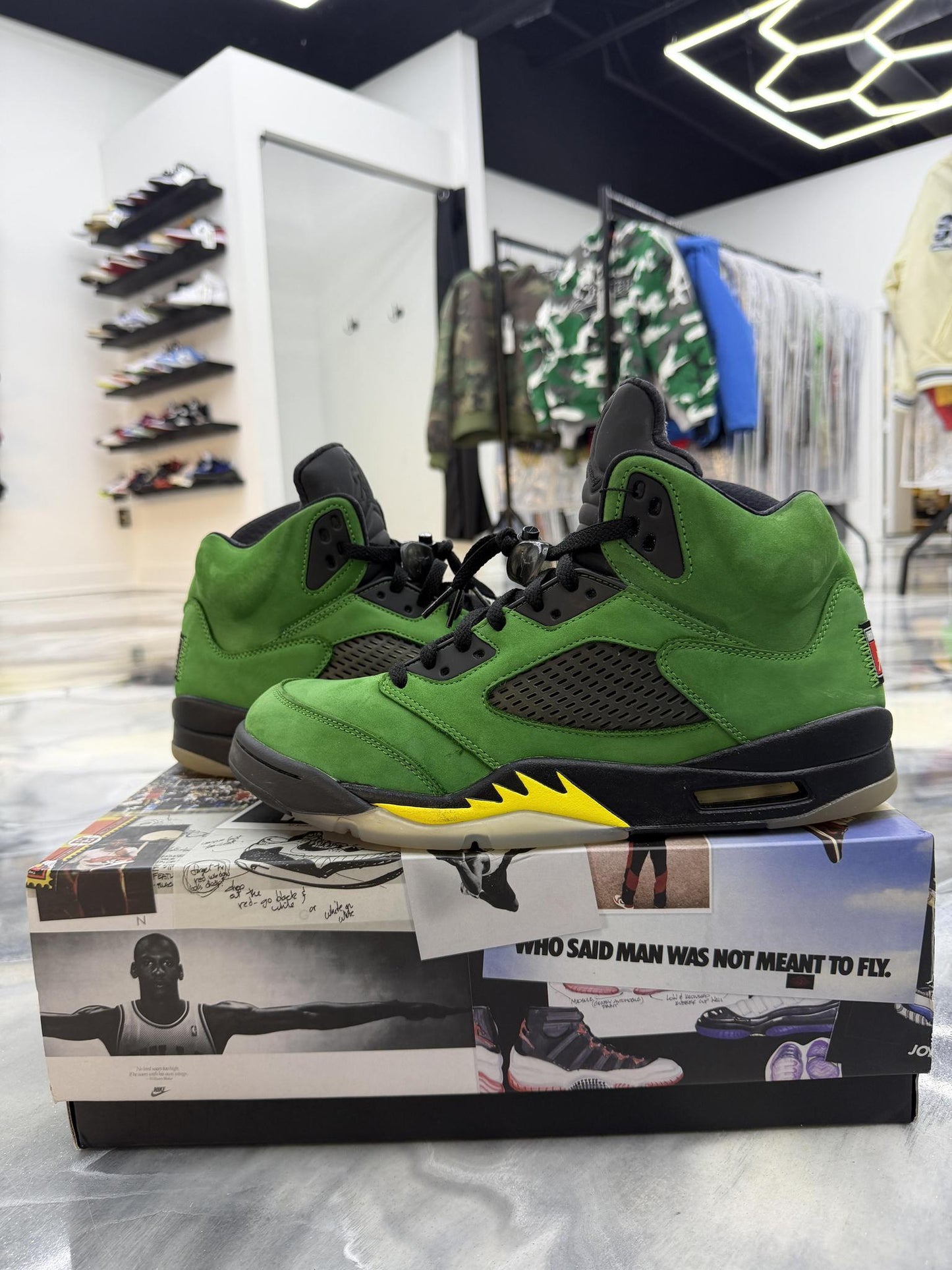Jordan 5 Oregon Used Size 11