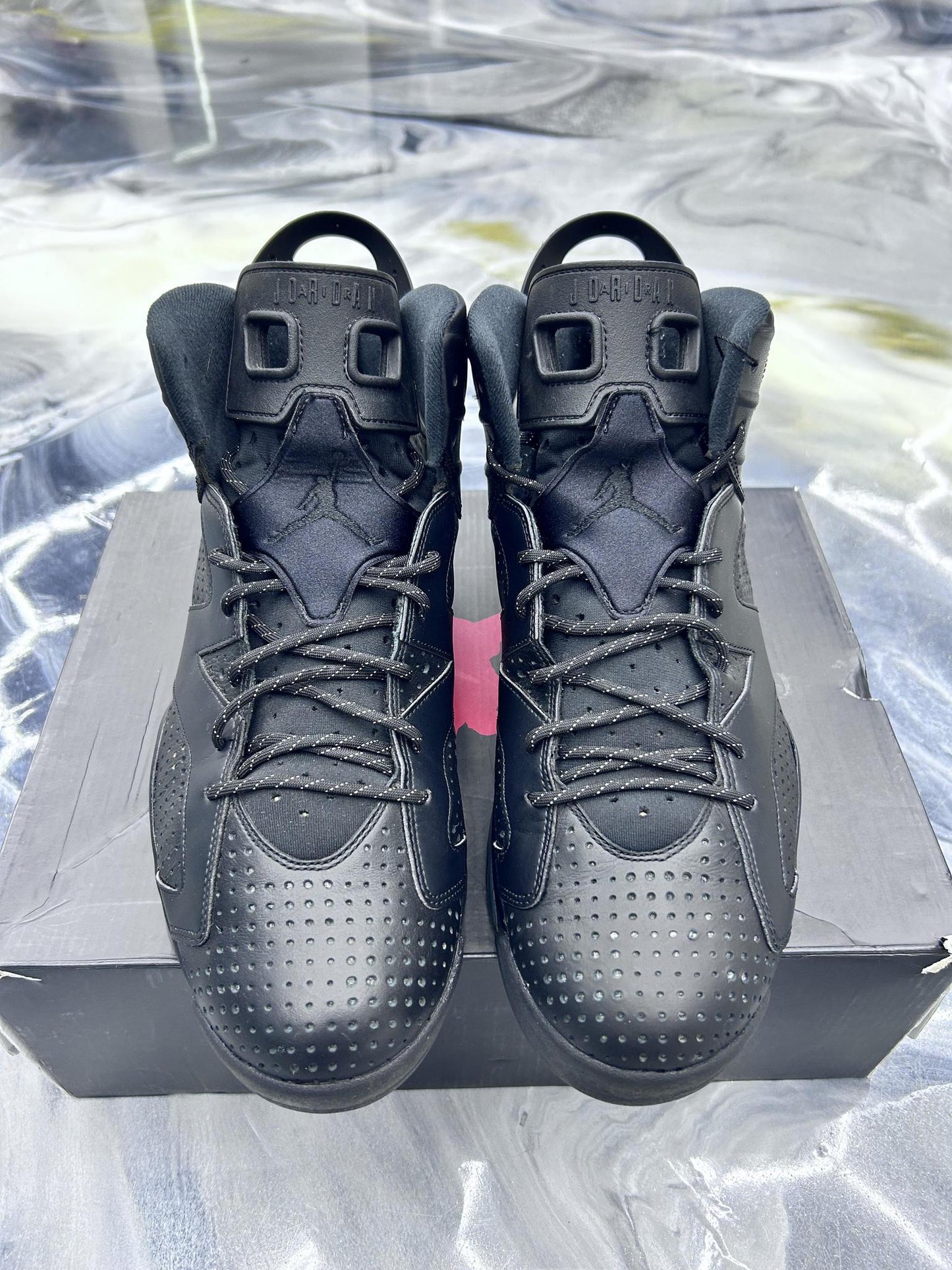 Jordan 6 "Black Cat" Used Size 14