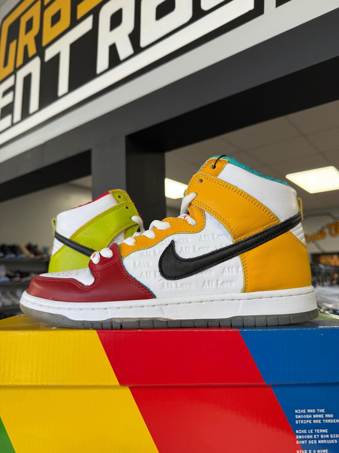 Nike SB Dunk High "FroSkate" Used Size 8