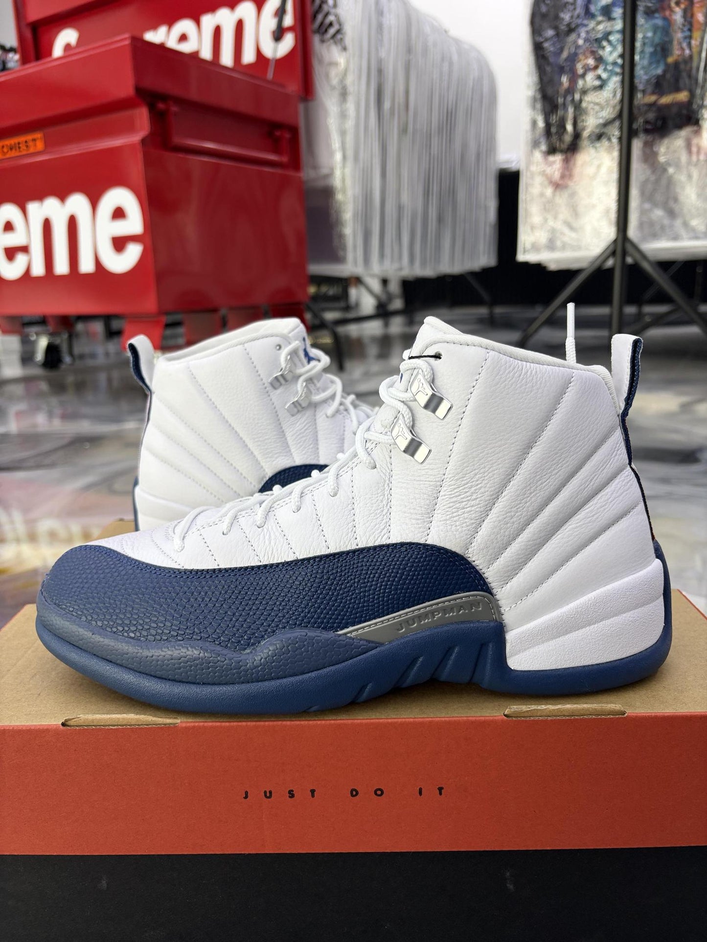 Jordan 12 "French Blue" Used Size 10