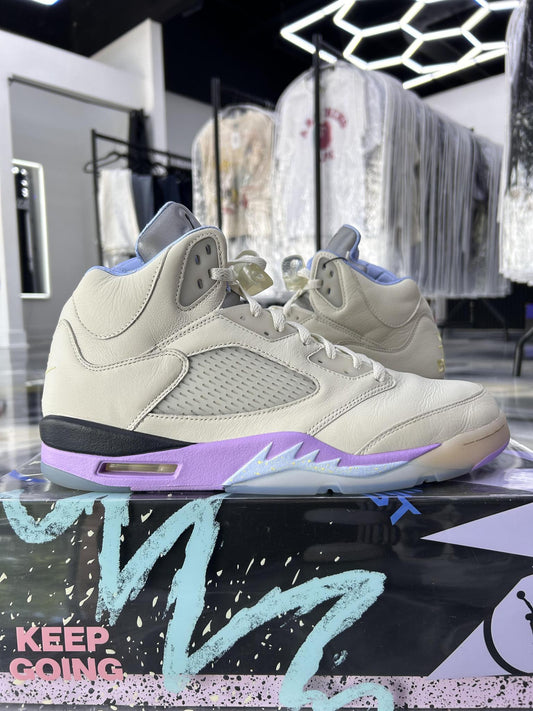 Jordan 5 We The Best "Sail" Used Size 13