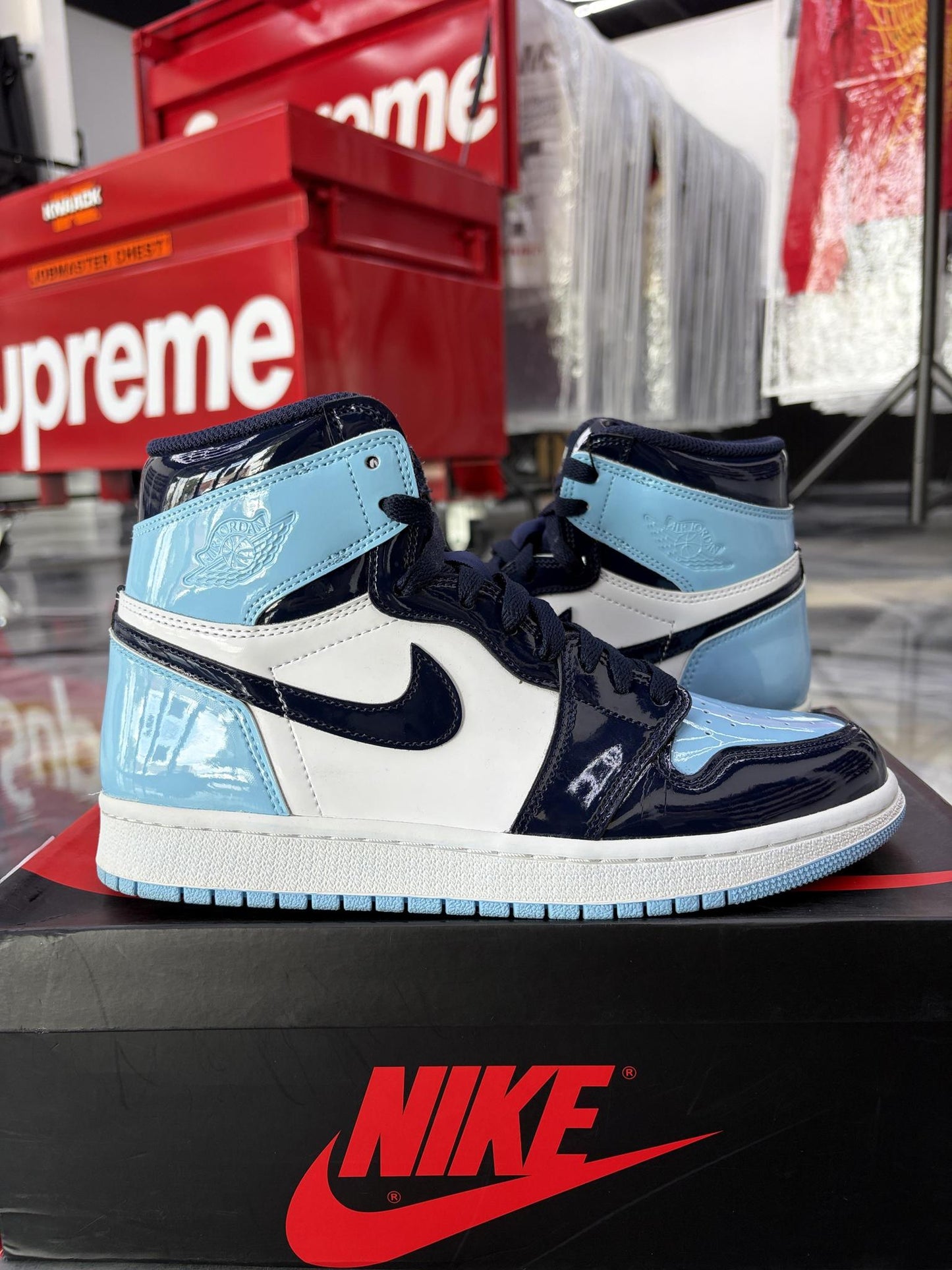 Jordan 1 "UNC Patent" Used Size 6.5Y/8W