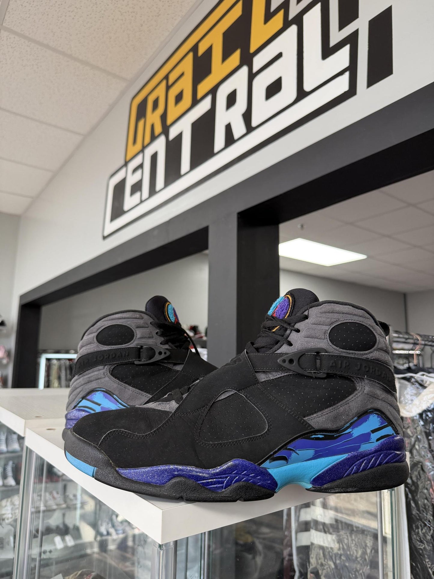 Jordan 8 "Aqua" Used Size 10