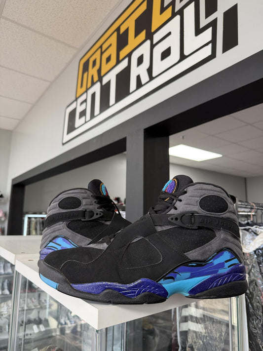 Jordan 8 "Aqua" Used Size 10