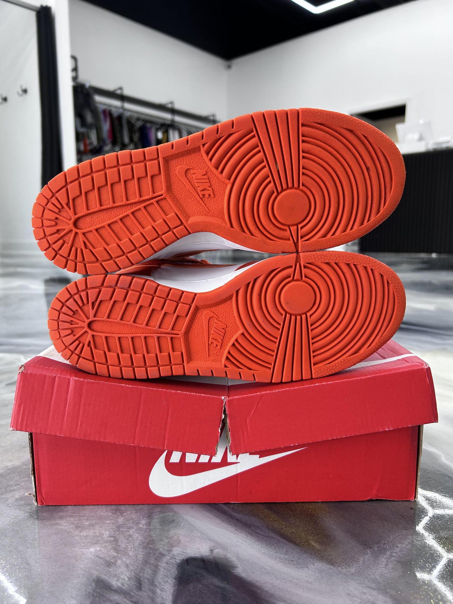 Nike Dunk High "Syracuse" Used Size 6.5Y/8W