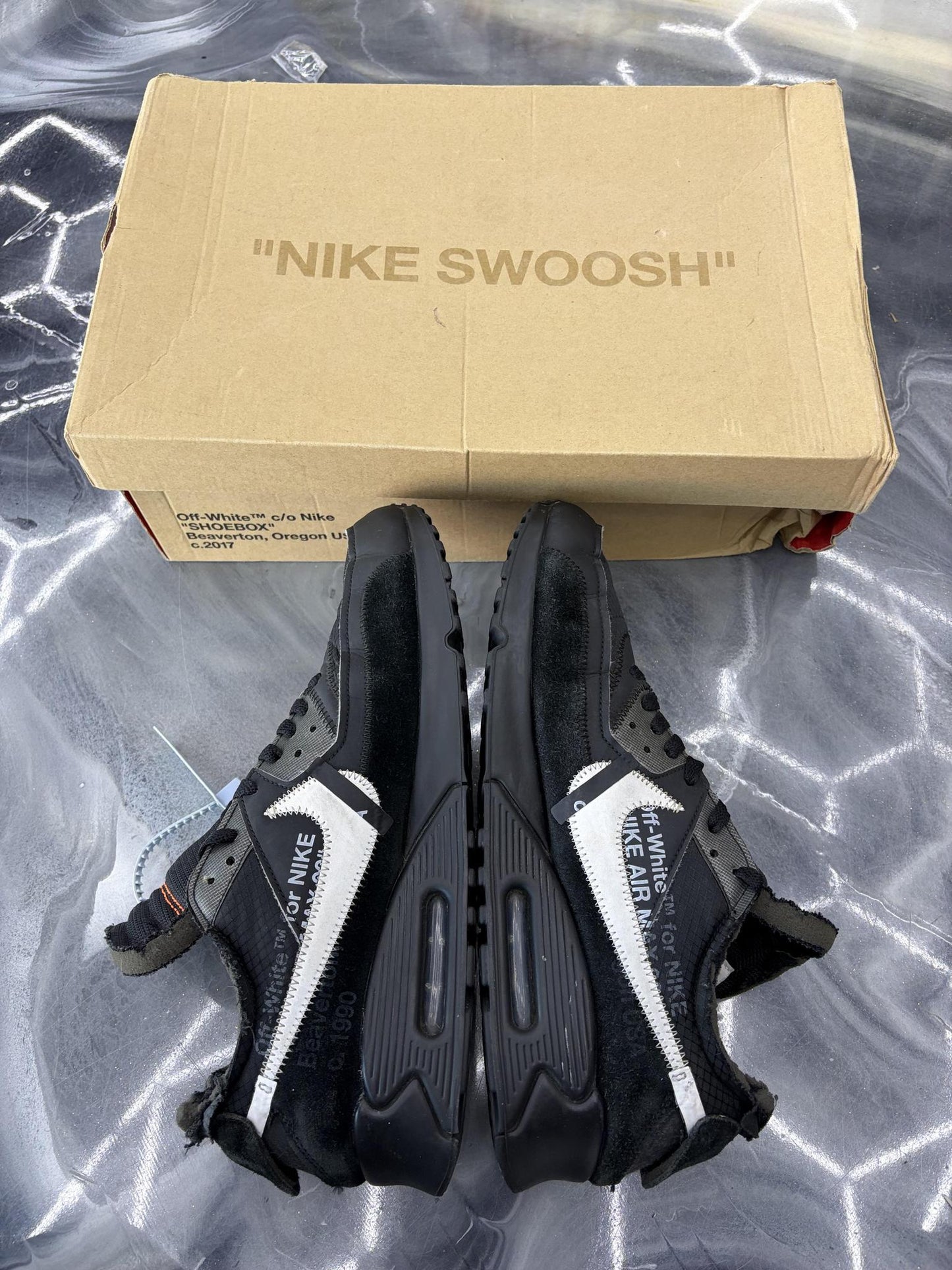 Nike Air Max 90 "Off White" Used Size 12