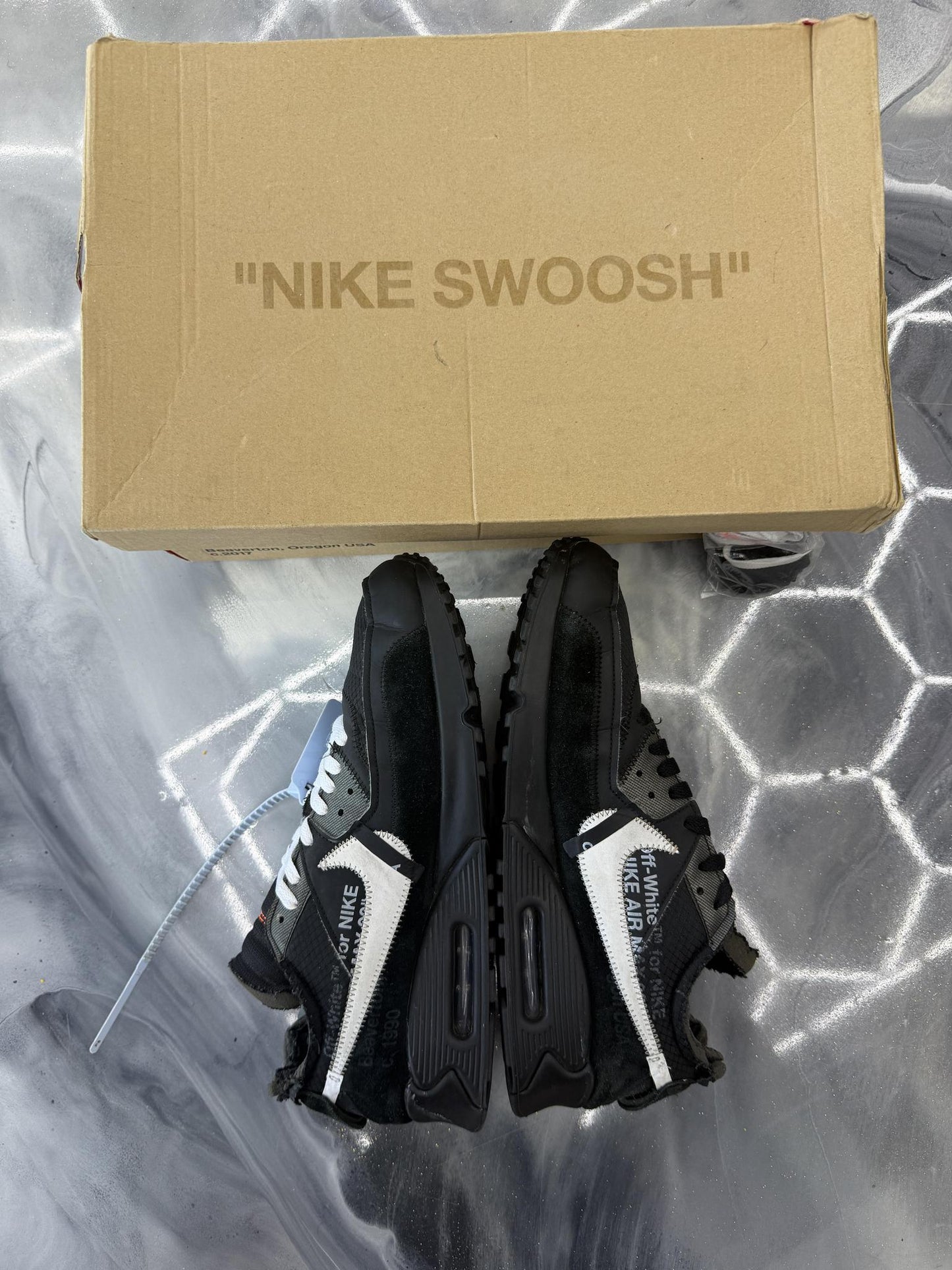 Nike Air Max 90 "Off White" Used Size 12