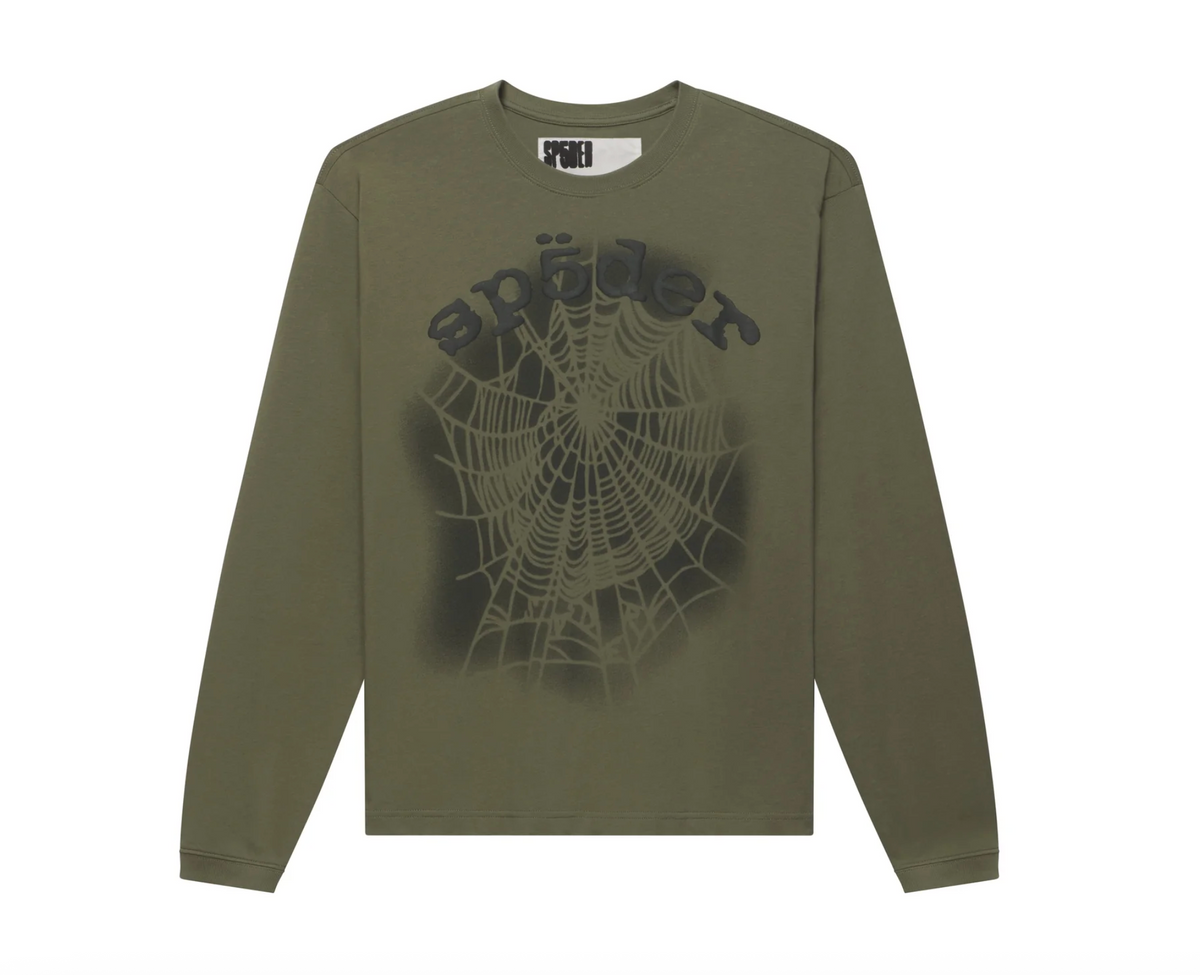 Sp5der Distressed LongSleeve "Olympian"