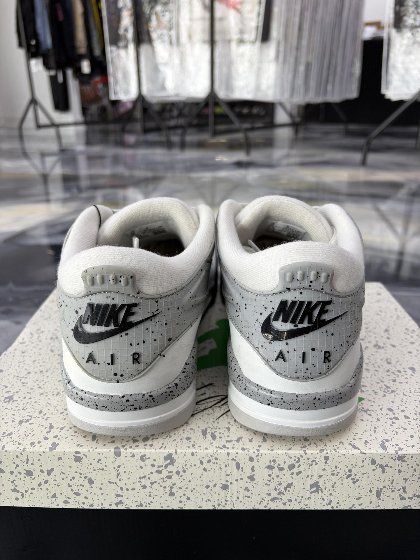 Jordan 4 RM "White Cement" Used Size 10