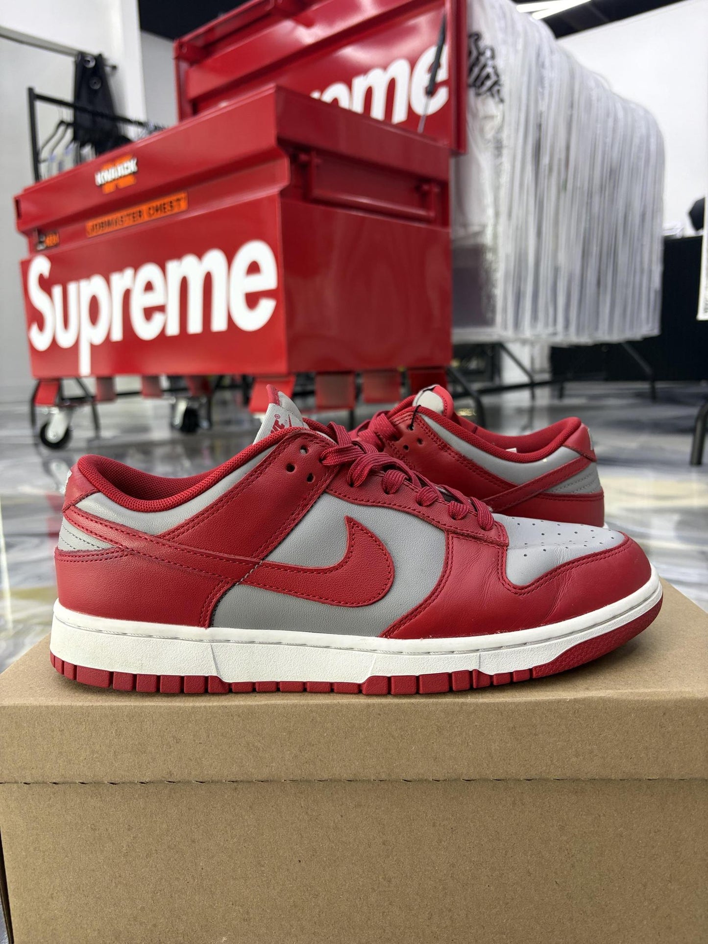 Nike Dunk Low "UNLV" Used Size 9.5