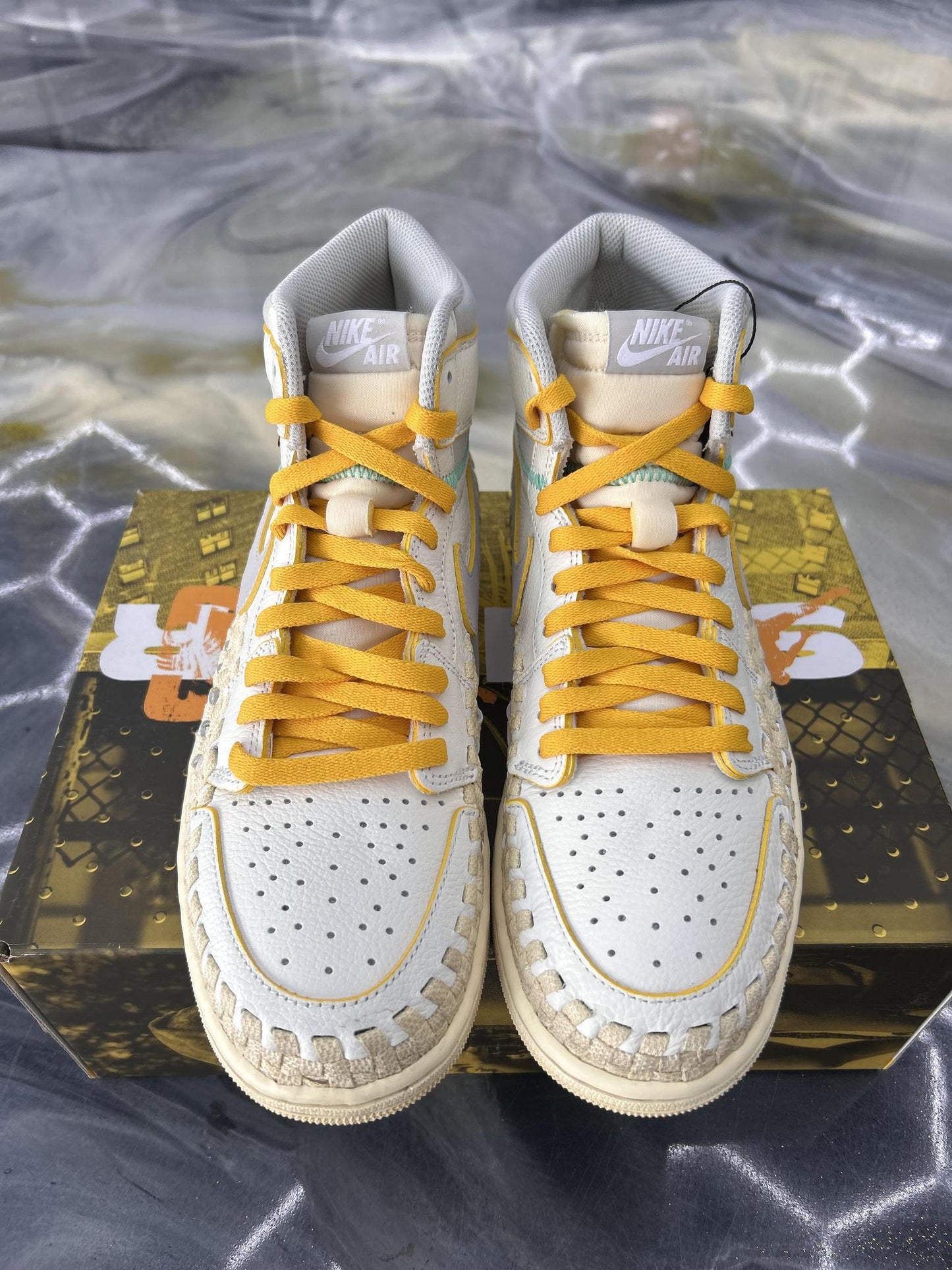 Jordan 1 Union LA "Bephies Supply Summer 96" Used Size 10