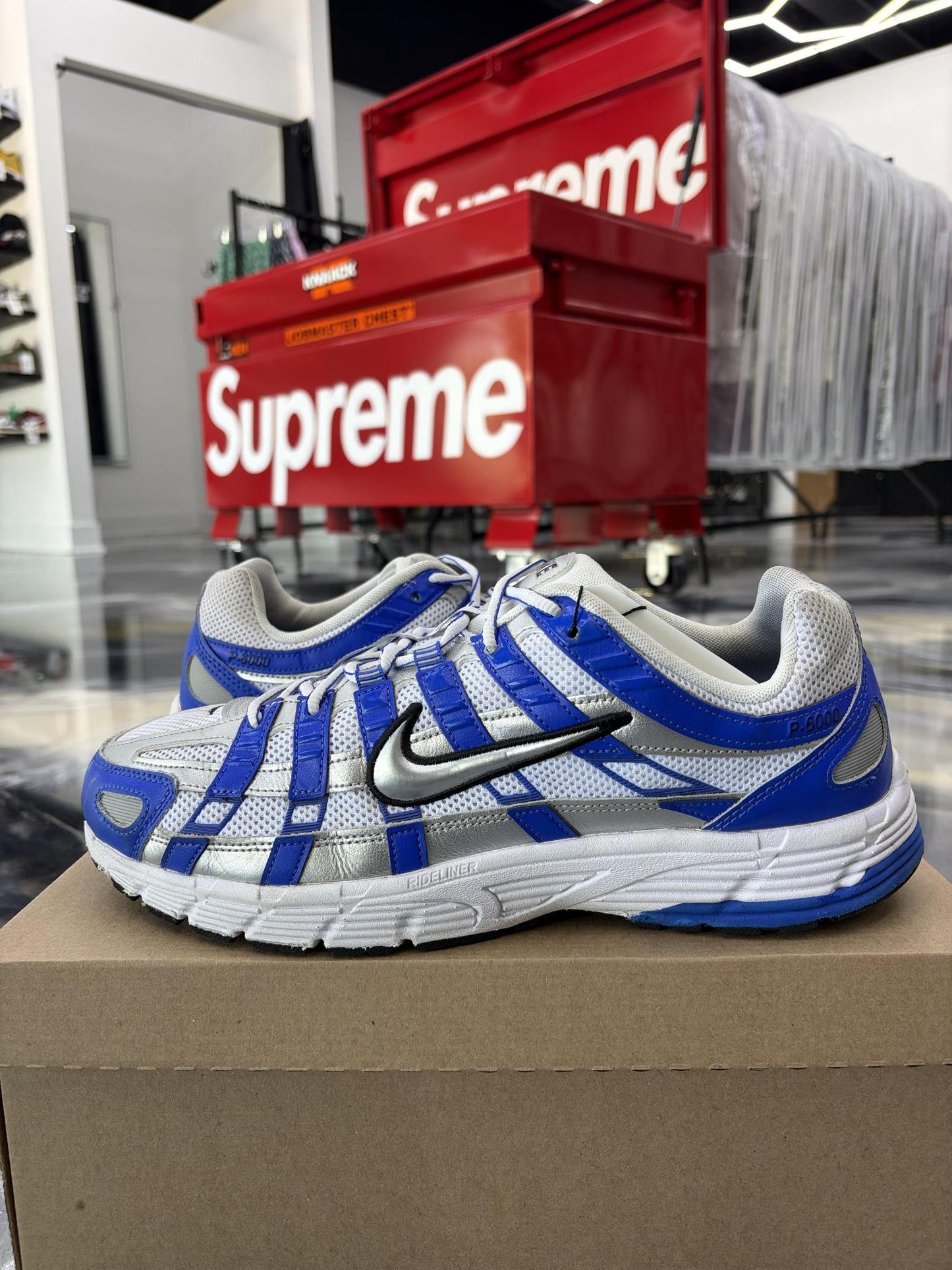 Nike P-6000 "Racer Blue" Used Size 12