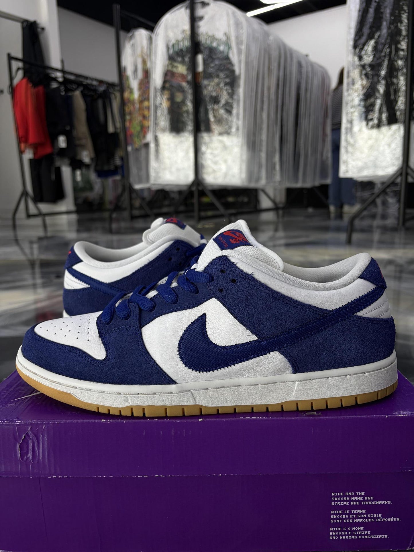Nike SB Dunk Low "Dodgers" Used Size 11