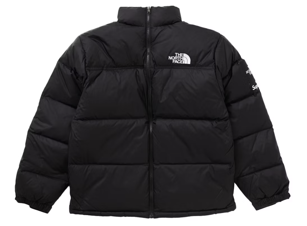 Supreme X The North Face Split Nuptse Jacket "Black"