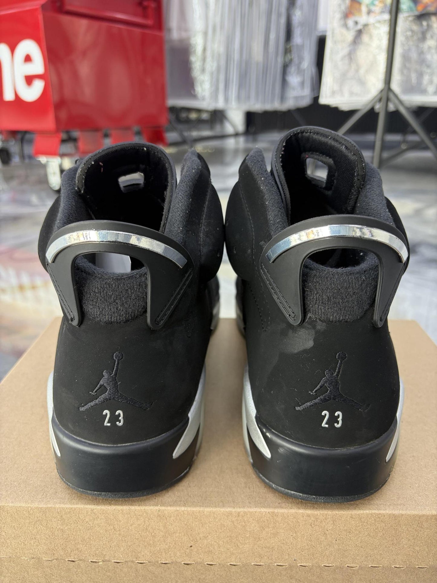 Jordan 6 Chrome Used