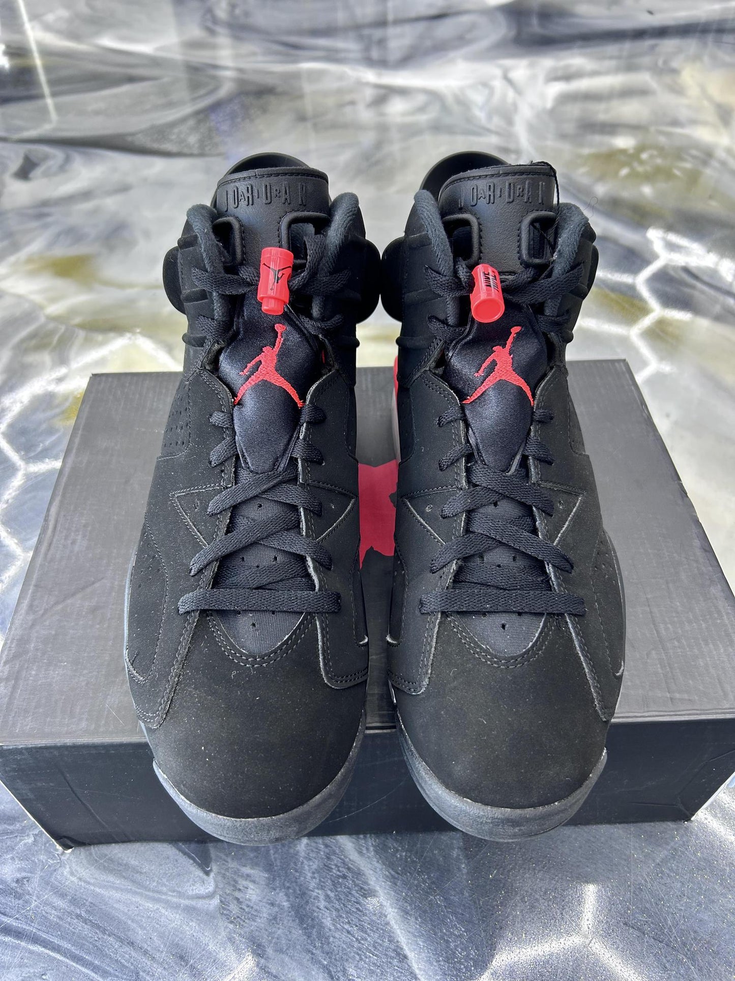 Jordan 6 "Black Infrared" Used Size 10.5
