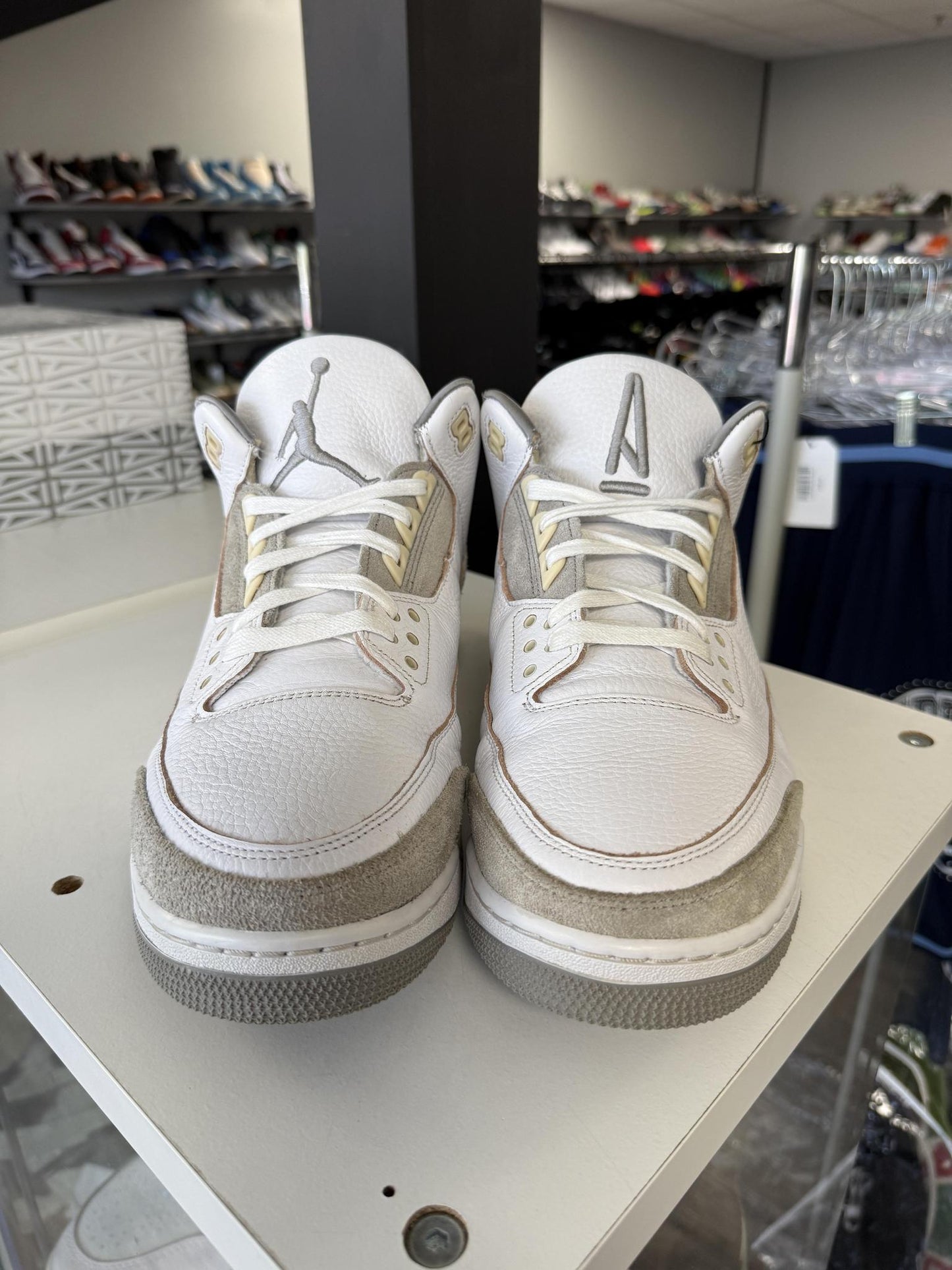 Jordan 3 A Ma Maniere "White" Used Size 13
