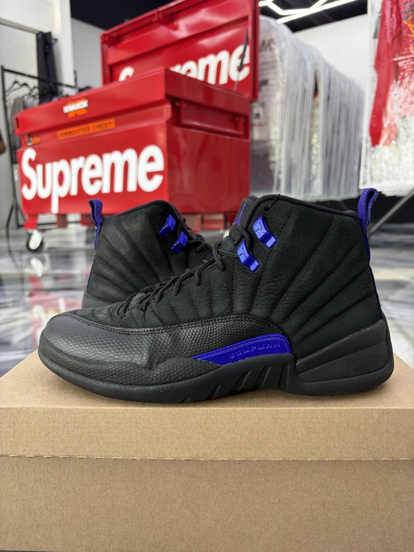 Jordan 12 "Dark Concord" Used Size 8.5