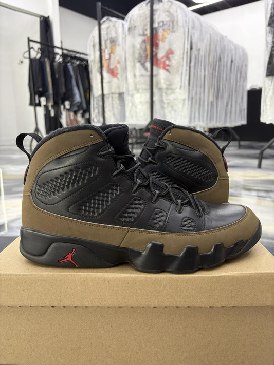 Jordan 9 "Olive 2012" Used Size 11.5
