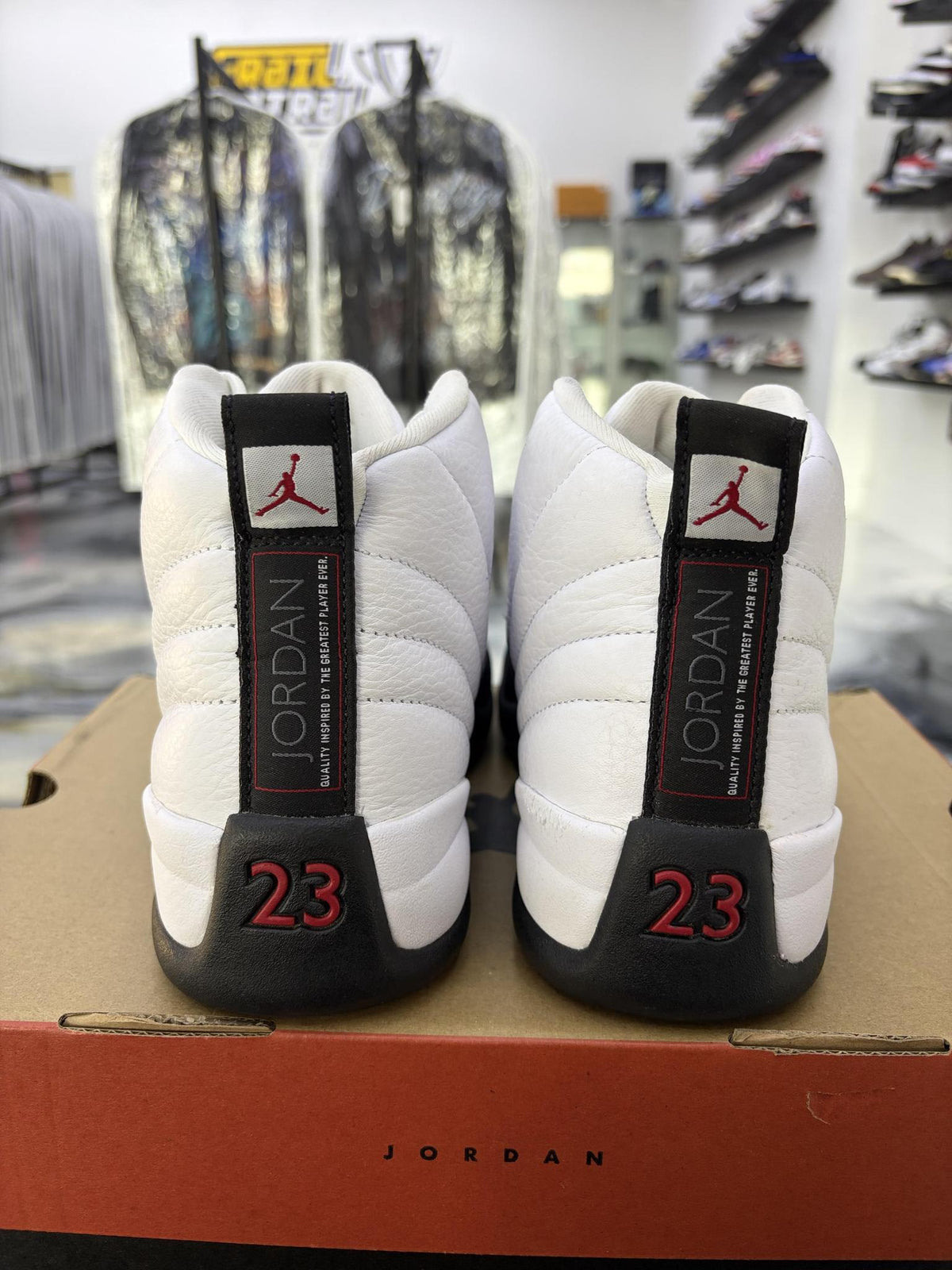 Jordan 12 "Red Taxi" Used Size 7.5
