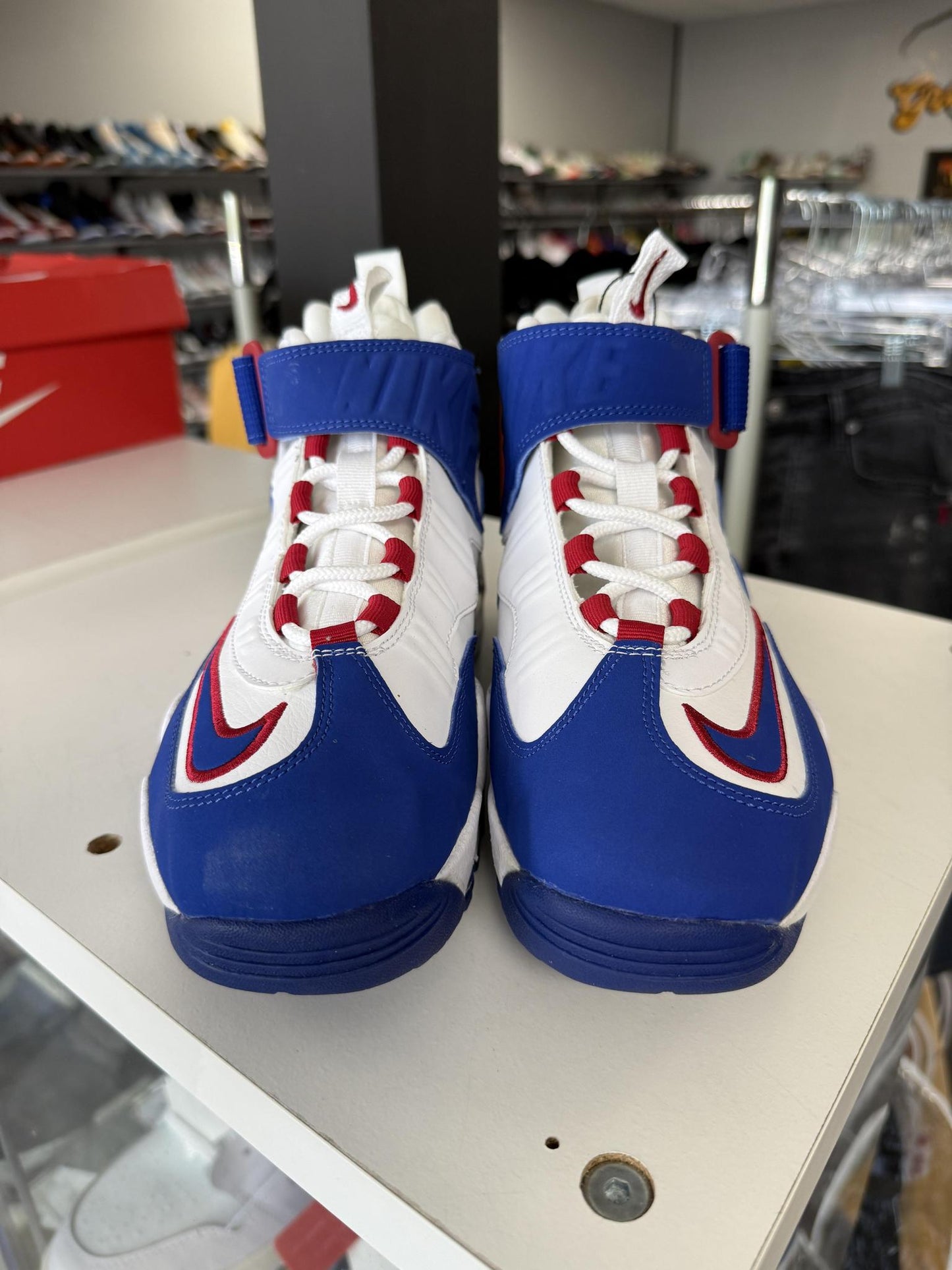 Nike Air Griffey Max 1 "Red Blue" Used Size 7Y/8.5W