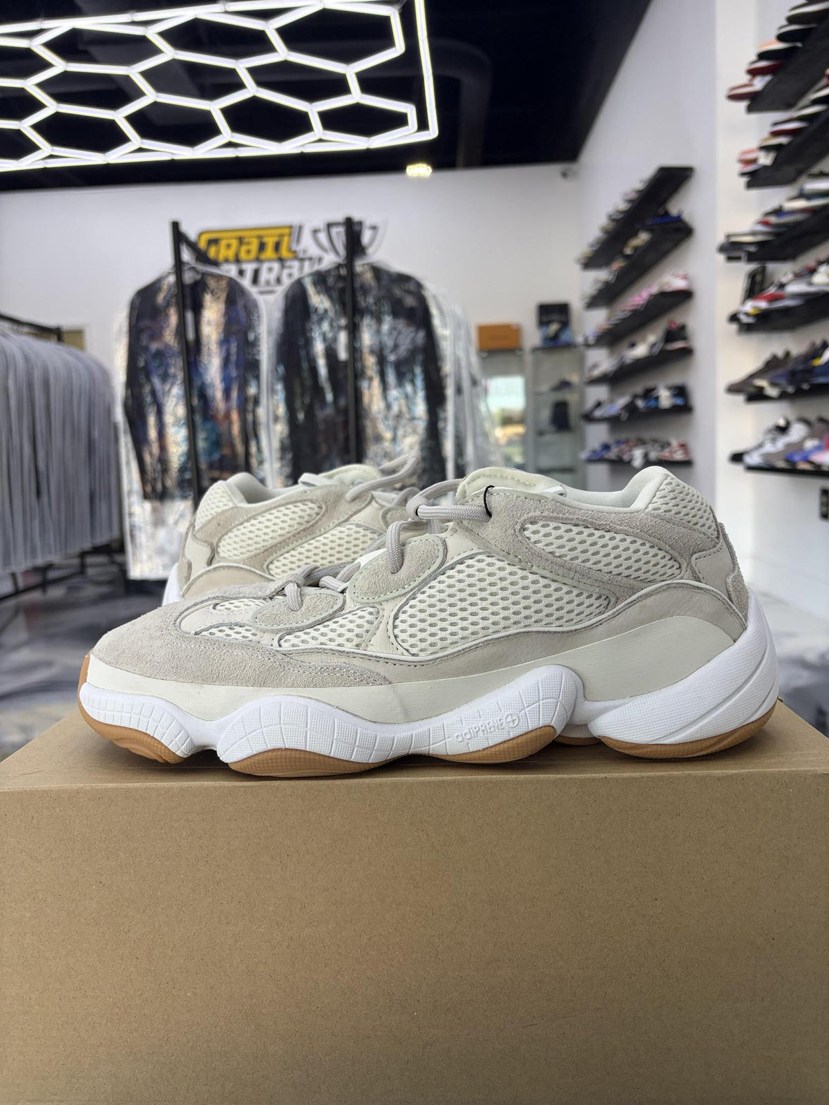 Yeezy 500 "Stone Taupe" Used Size 12