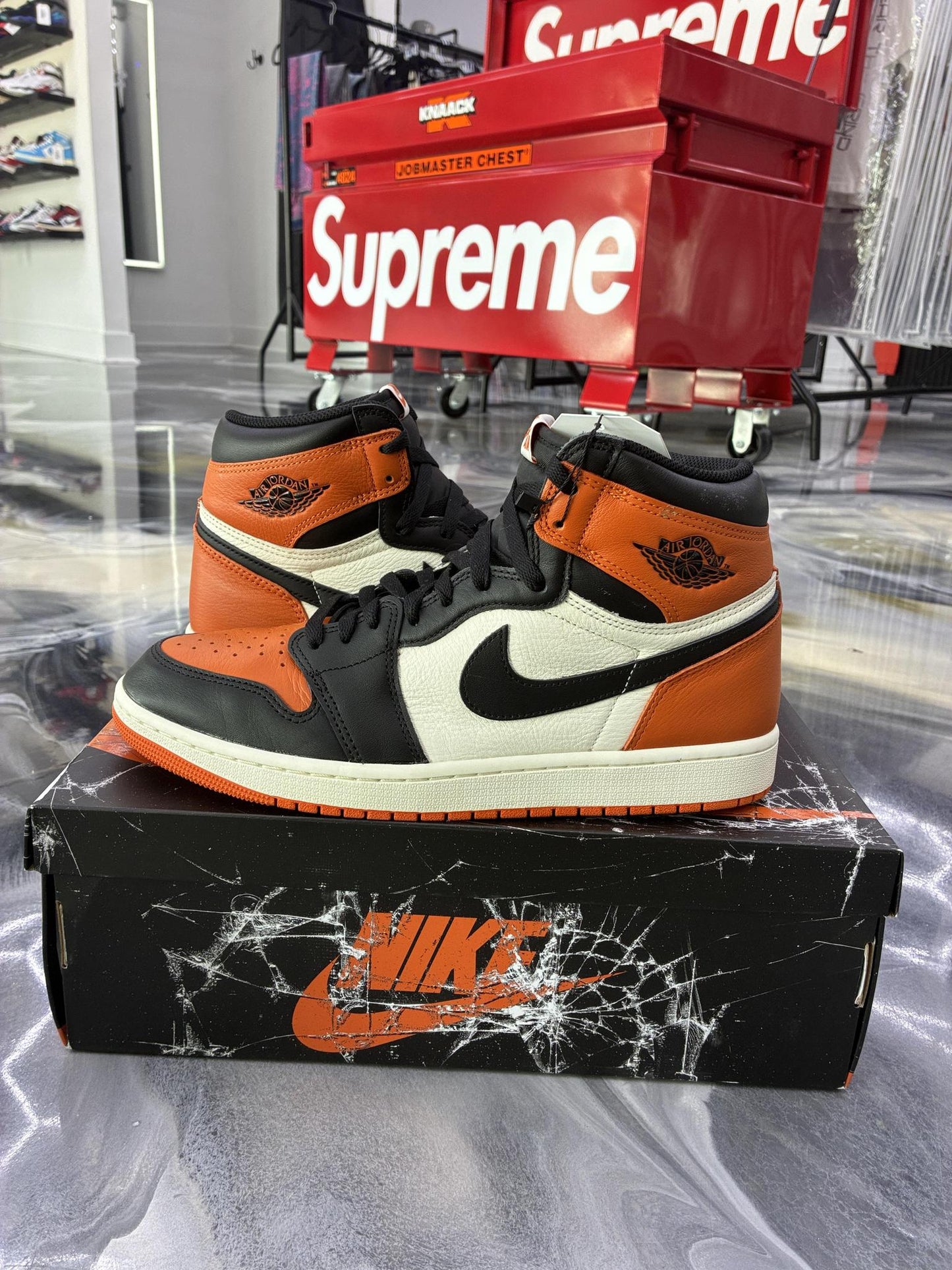 Jordan 1 "Shattered Backboard" Used Size 12