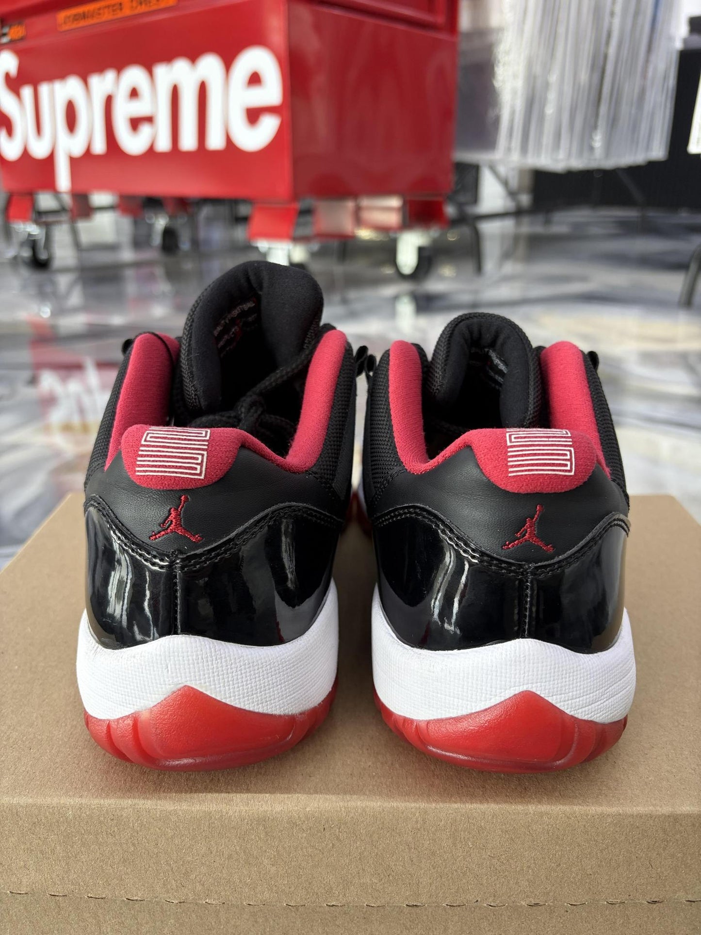 Jordan 11 Low "Bred" Used Size 9.5