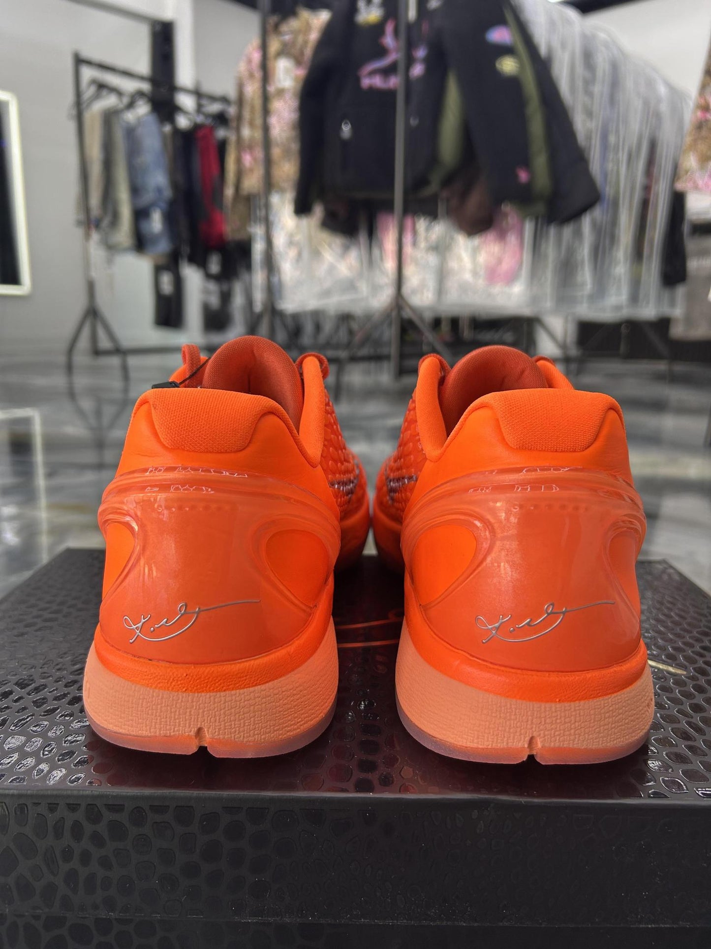 Nike Kobe 6 "Total Orange" Used Size 15
