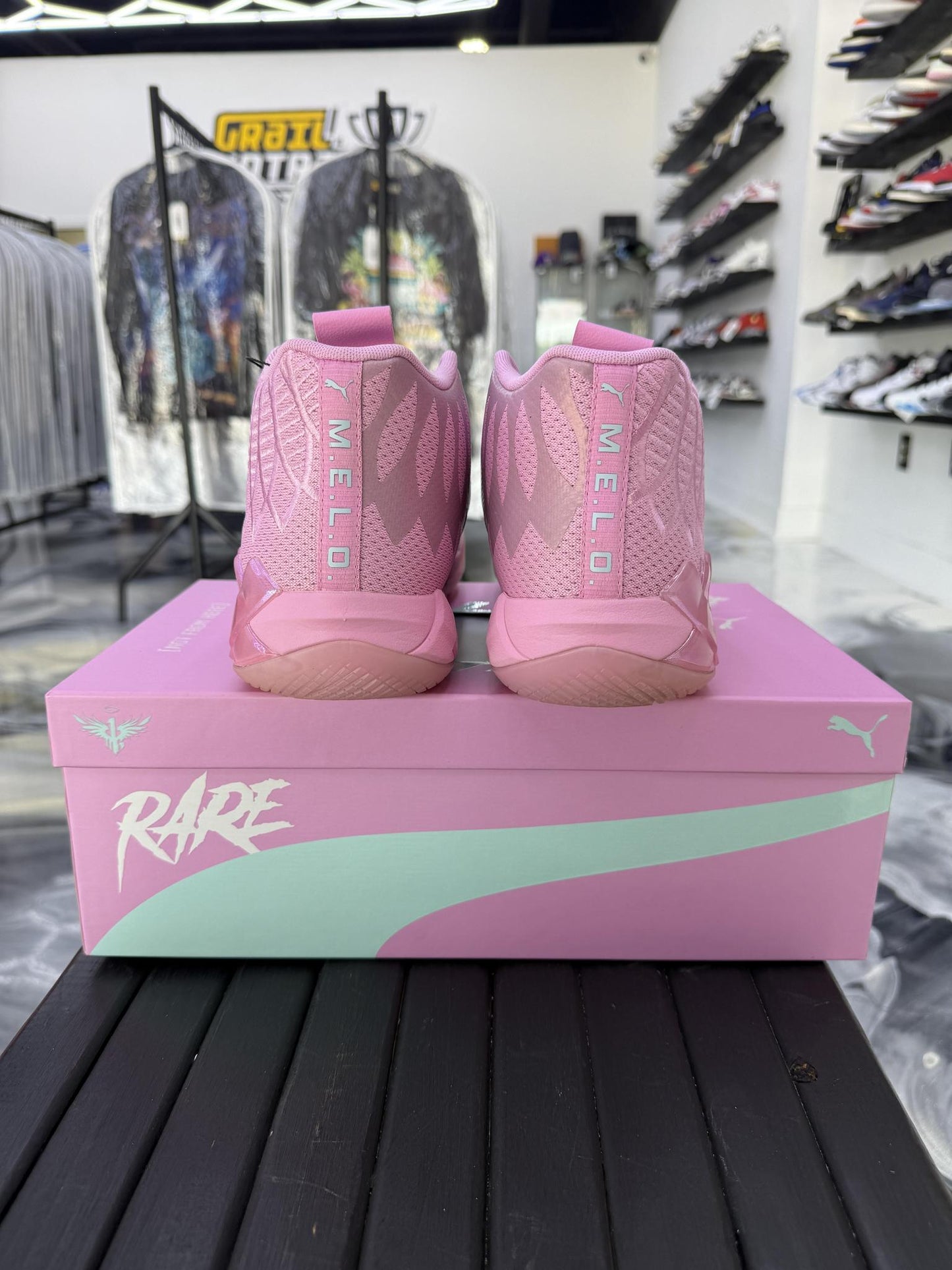 Puma Lamelo Ball MB.01 "Iridescent" Used Size 10