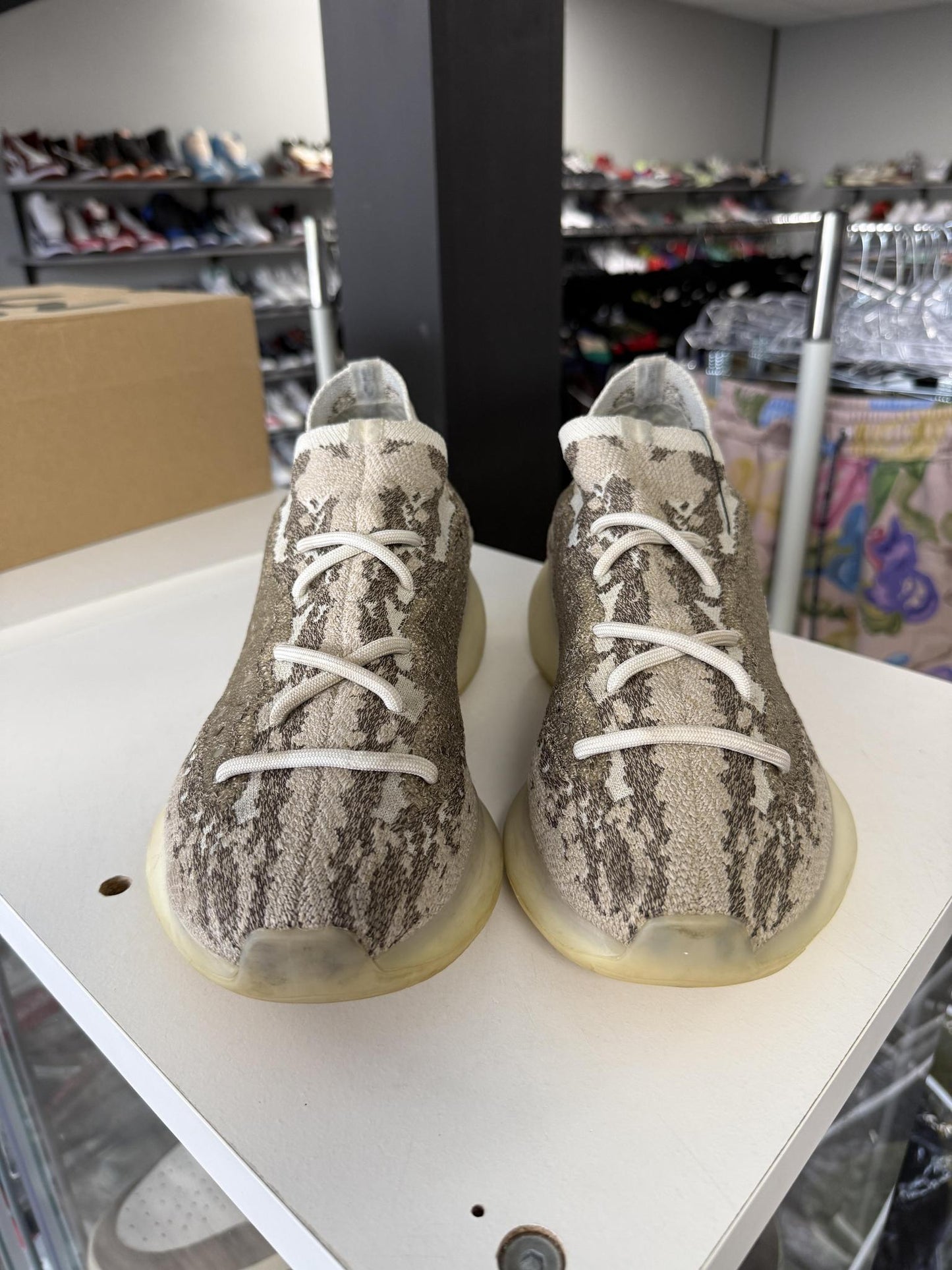 Adidas Yeezy 380 "Pyrite" Used Size 9