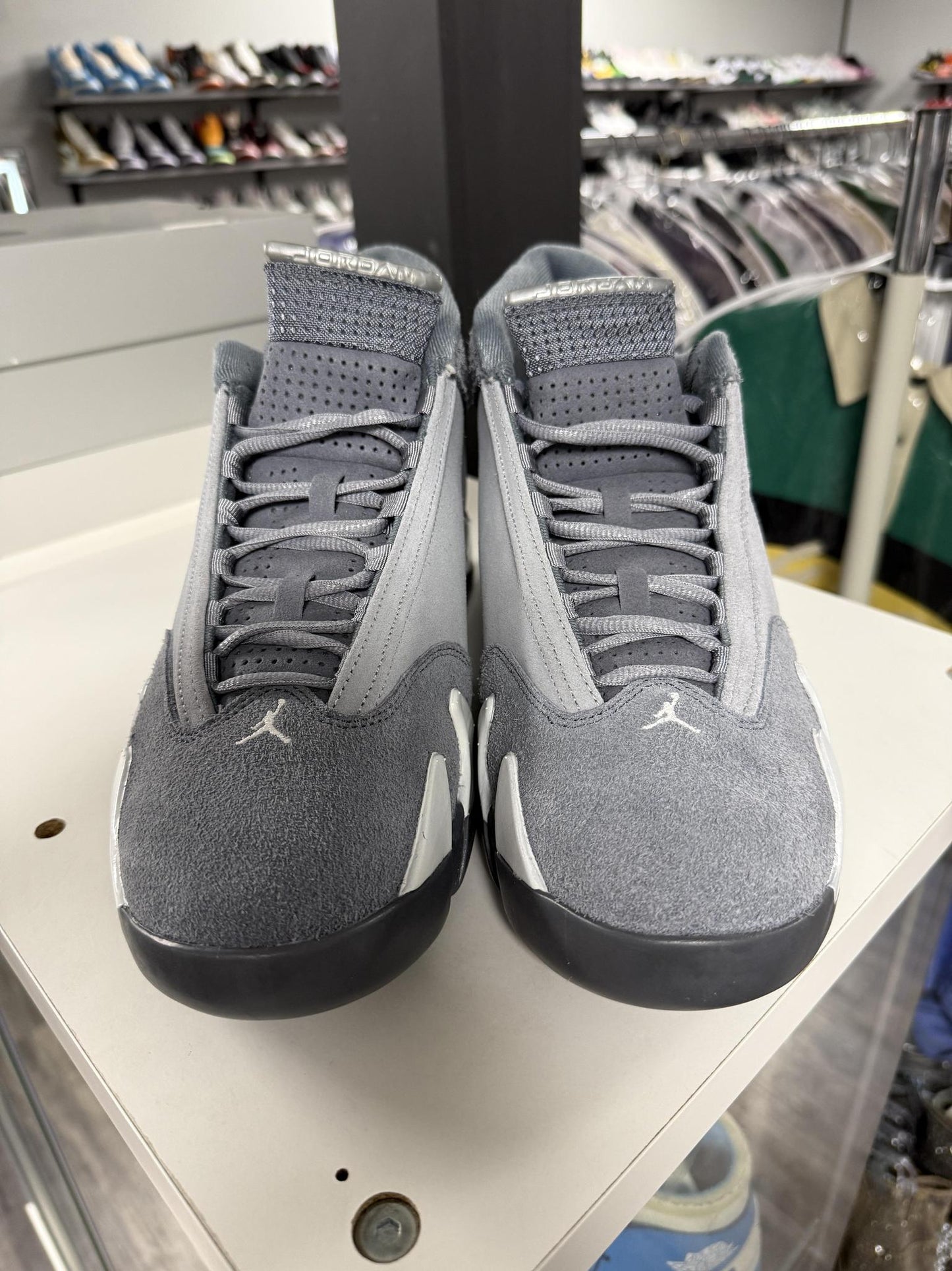 Jordan 14 "Flint Grey" Used Size 12