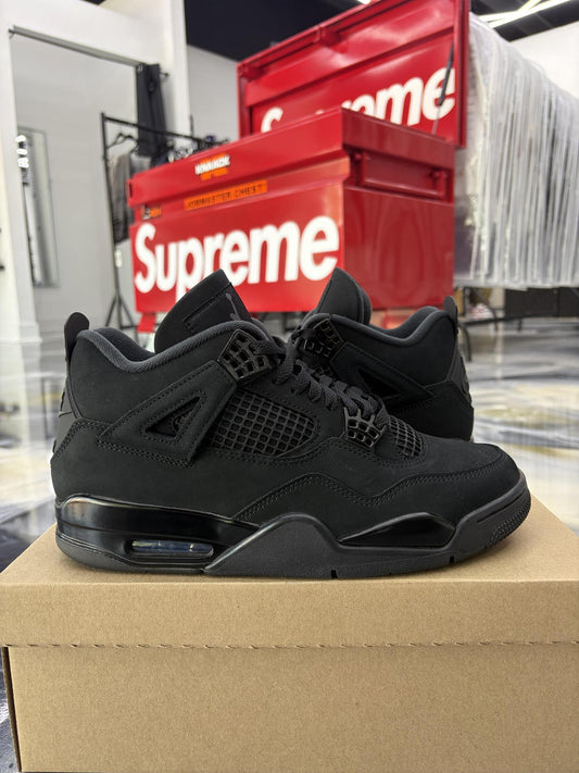 Jordan 4 "Black Cat" Used Size 10.5