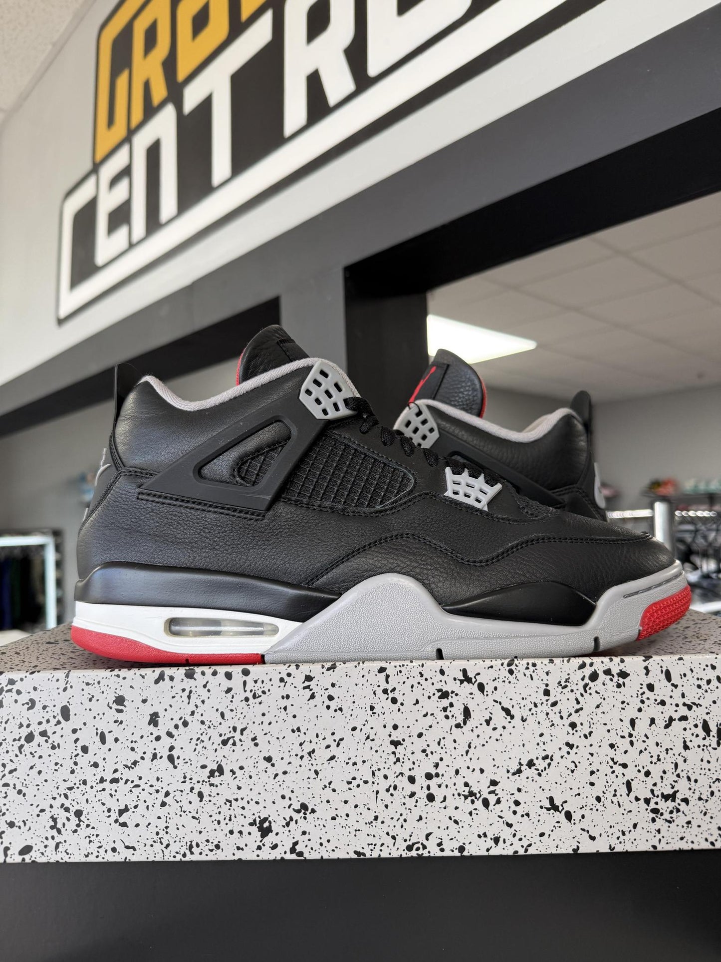Jordan 4 "Bred Reimagined" Used Size 12