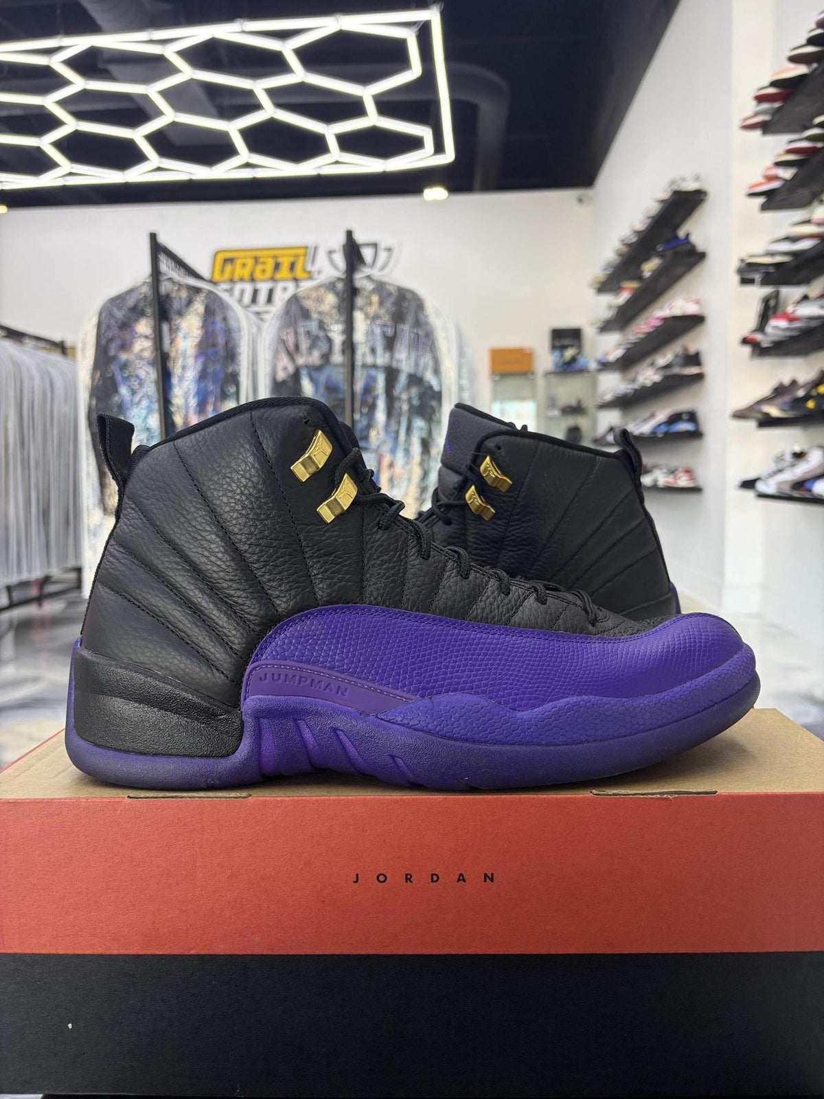Jordan 12 "Field Purple" Used Size 12