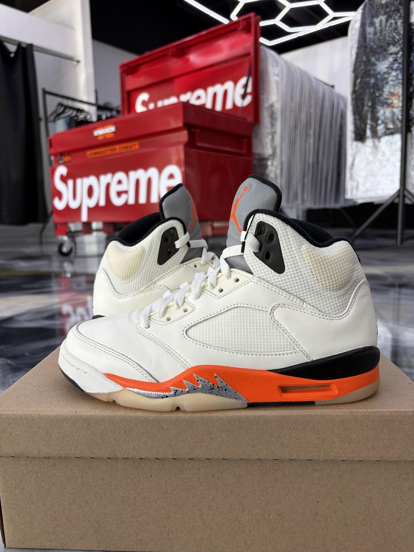 Jordan 5 "Shattered Backboard" Used Size 7.5