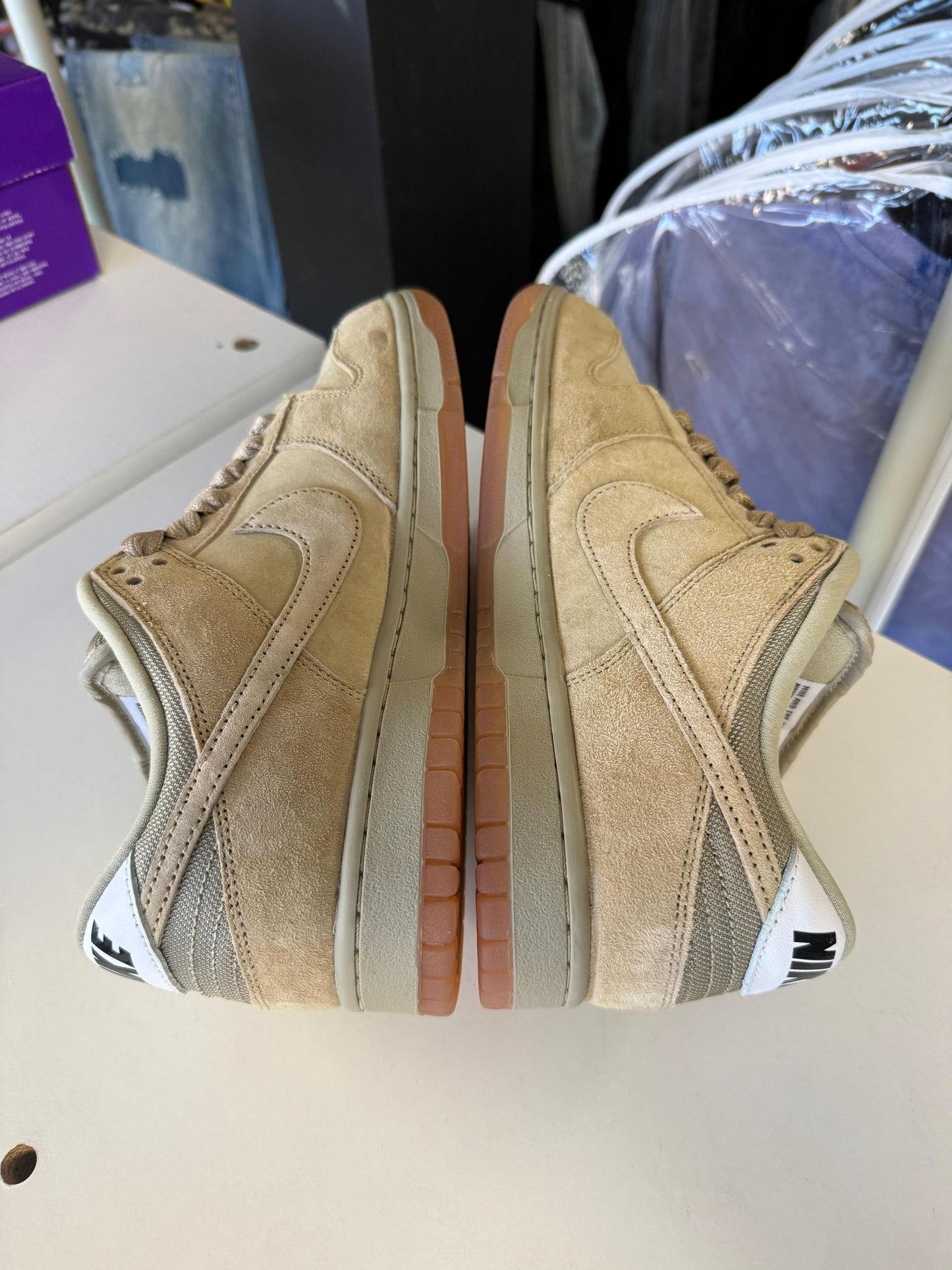 Nike Dunk Low SB pro Beige Used Size 8.5